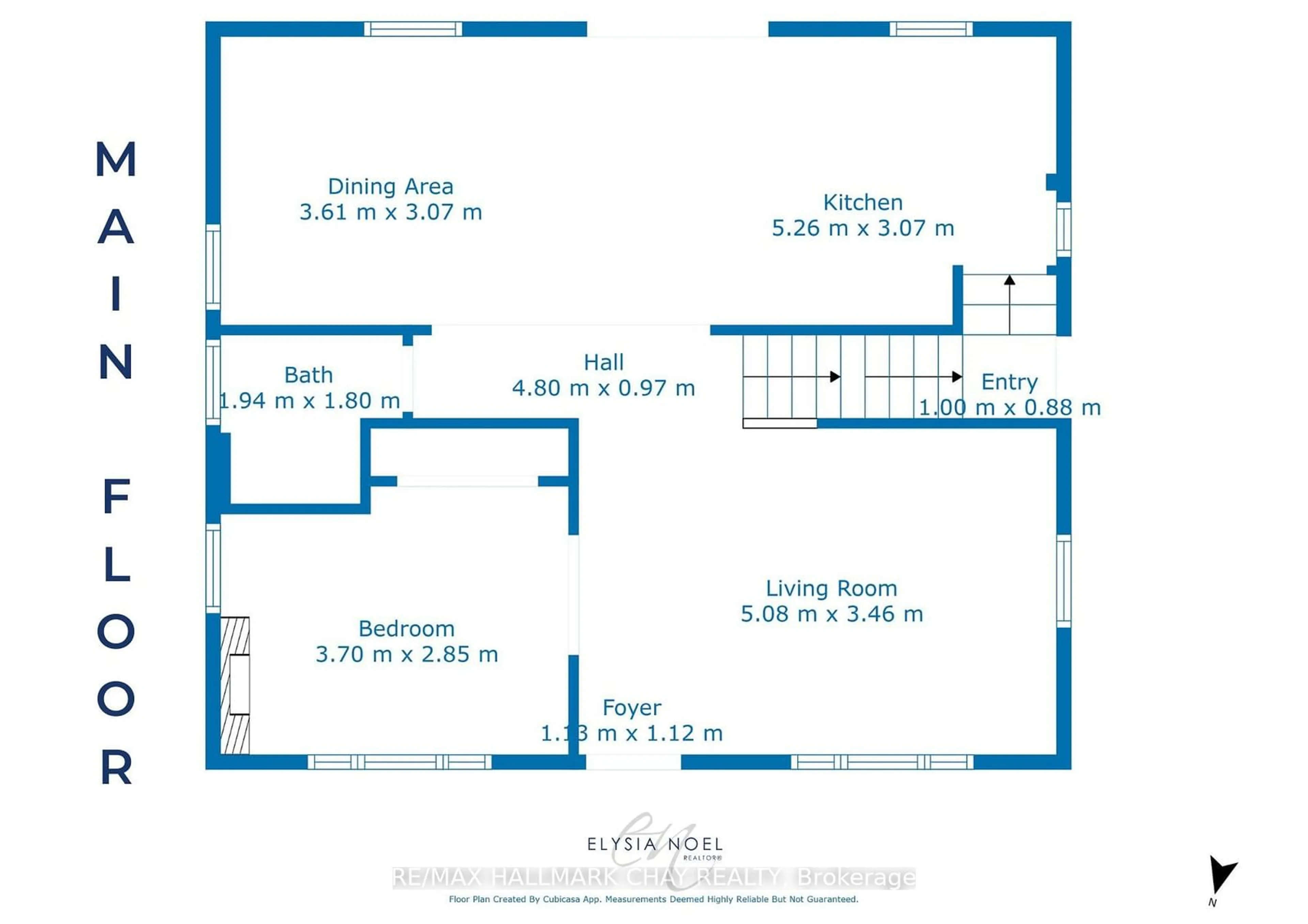 Floor plan for 25 Campbell Ave, Barrie Ontario L4N 2T2