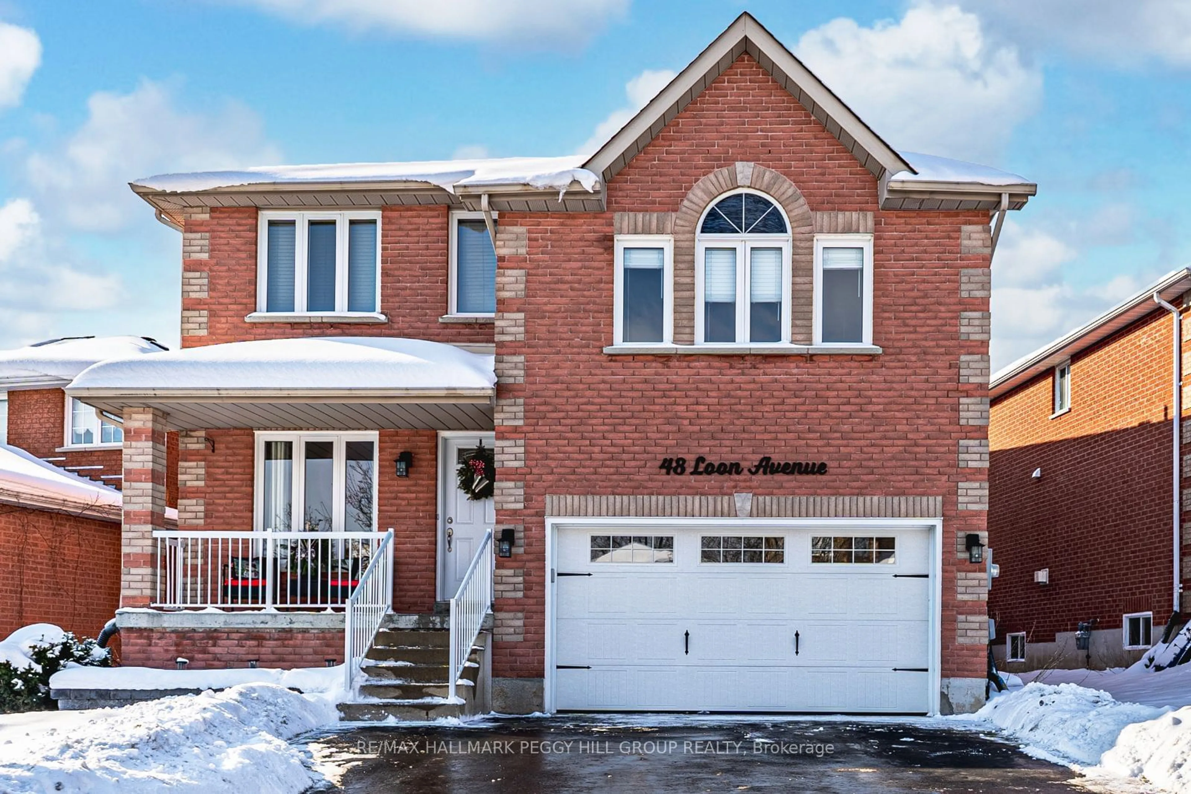 Home with brick exterior material, street for 48 Loon Ave, Barrie Ontario L4N 8W6