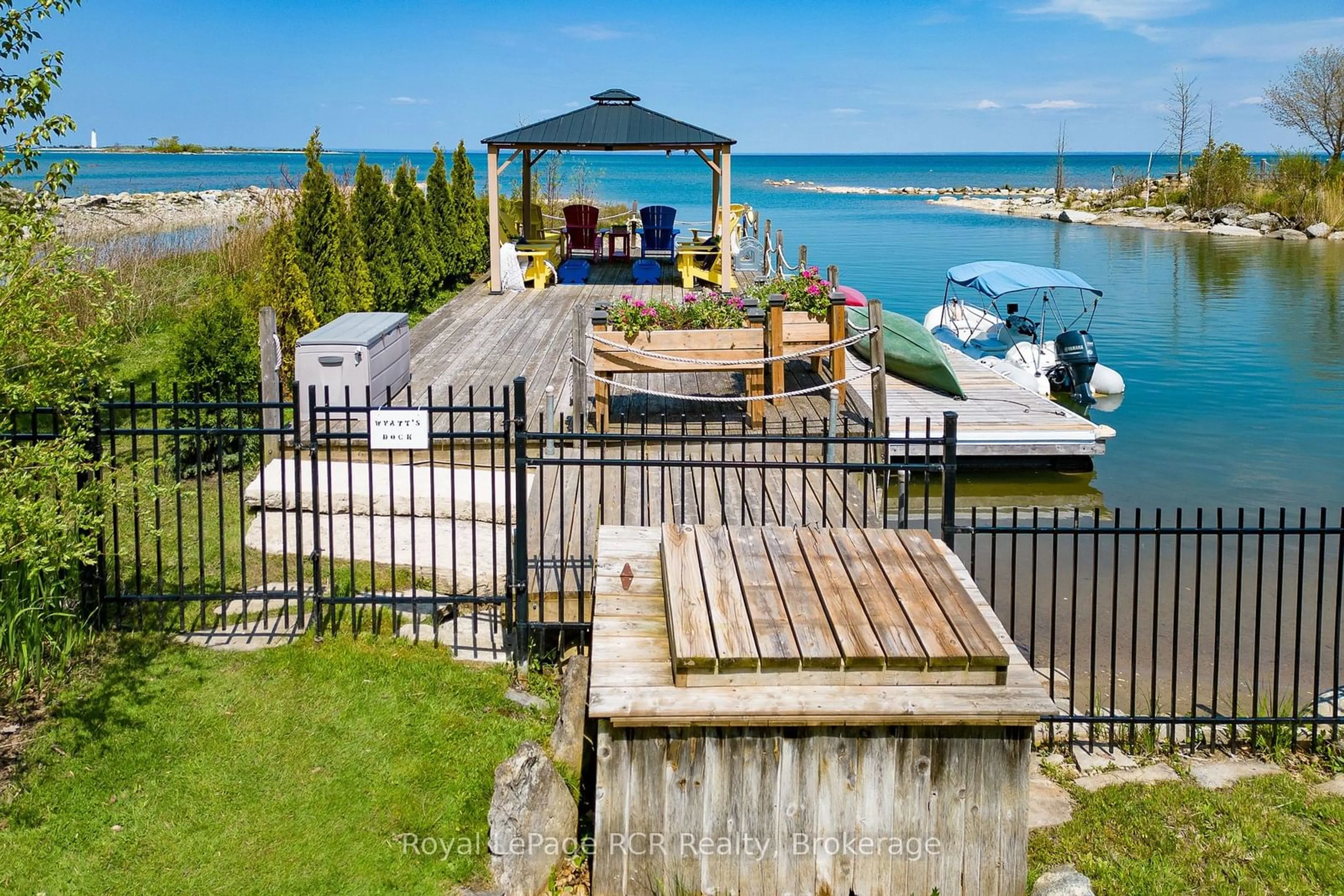 Patio, water/lake/river/ocean view for 160 Princeton Shores Blvd, Collingwood Ontario L9Y 5C9