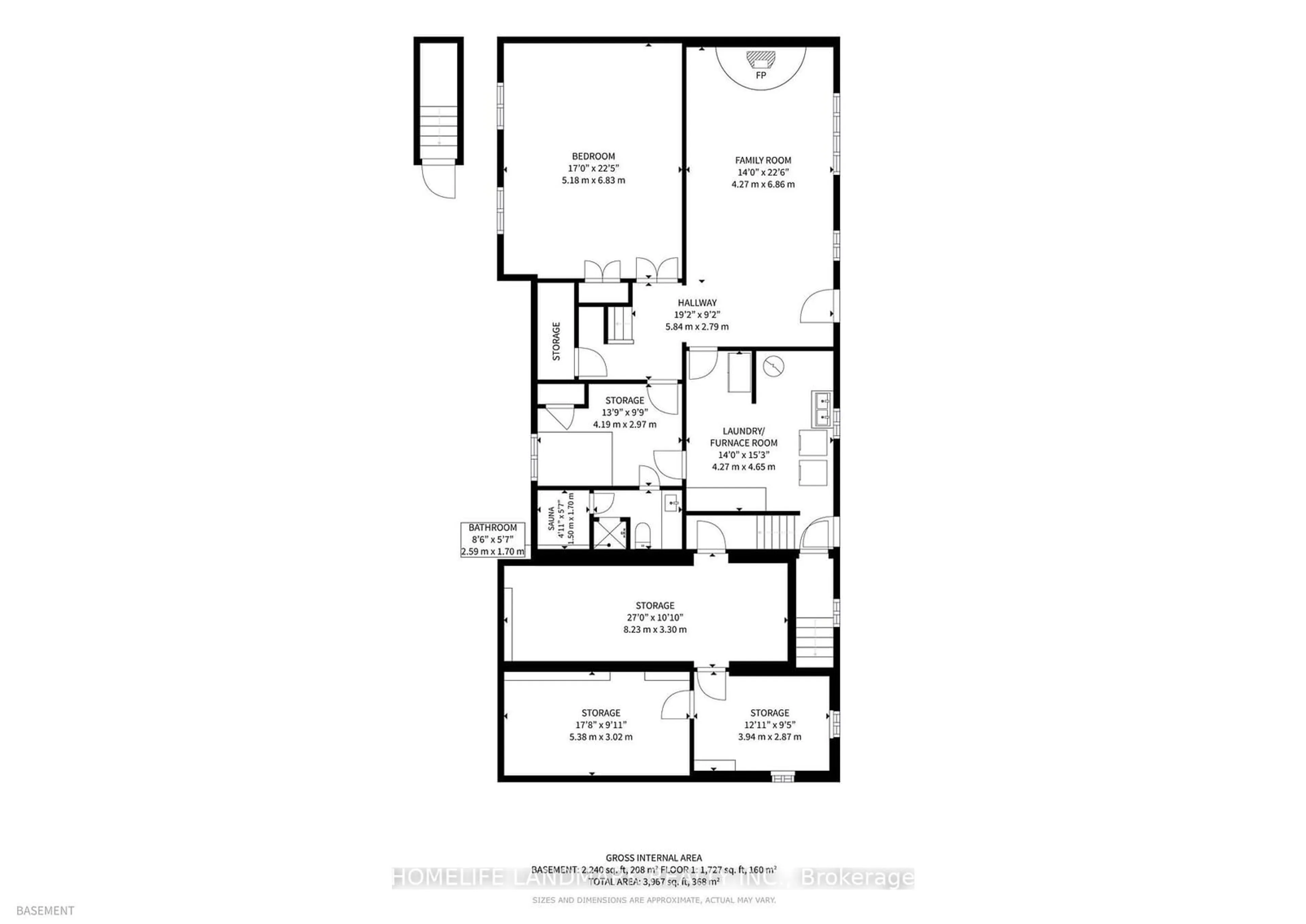 Floor plan for 15 Pooles Rd, Springwater Ontario L9X 0P5