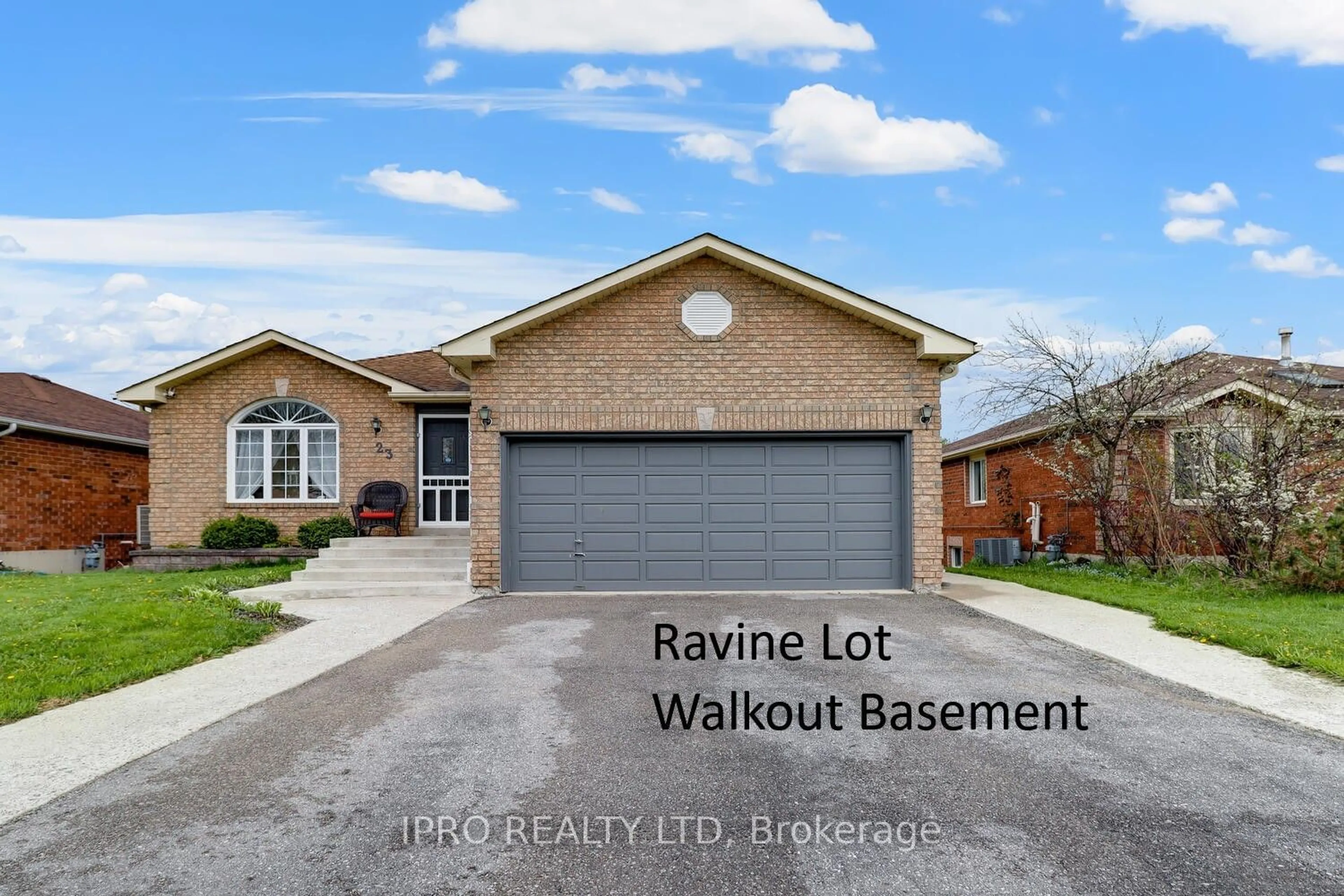 Home with brick exterior material, street for 23 Garibaldi Dr, Barrie Ontario L4N 8C3