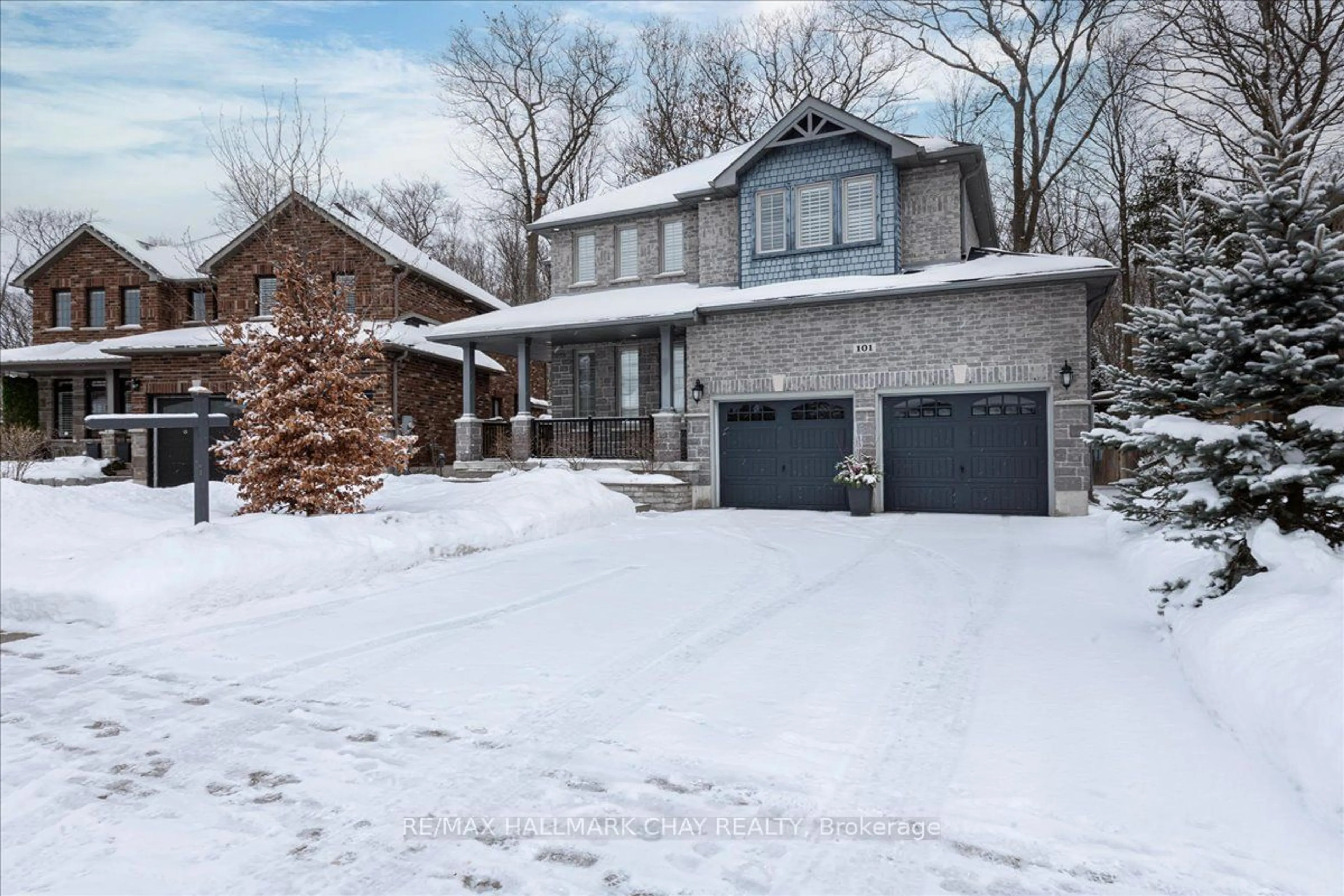 Home with brick exterior material, street for 101 Jewel House Lane, Barrie Ontario L4N 5X1