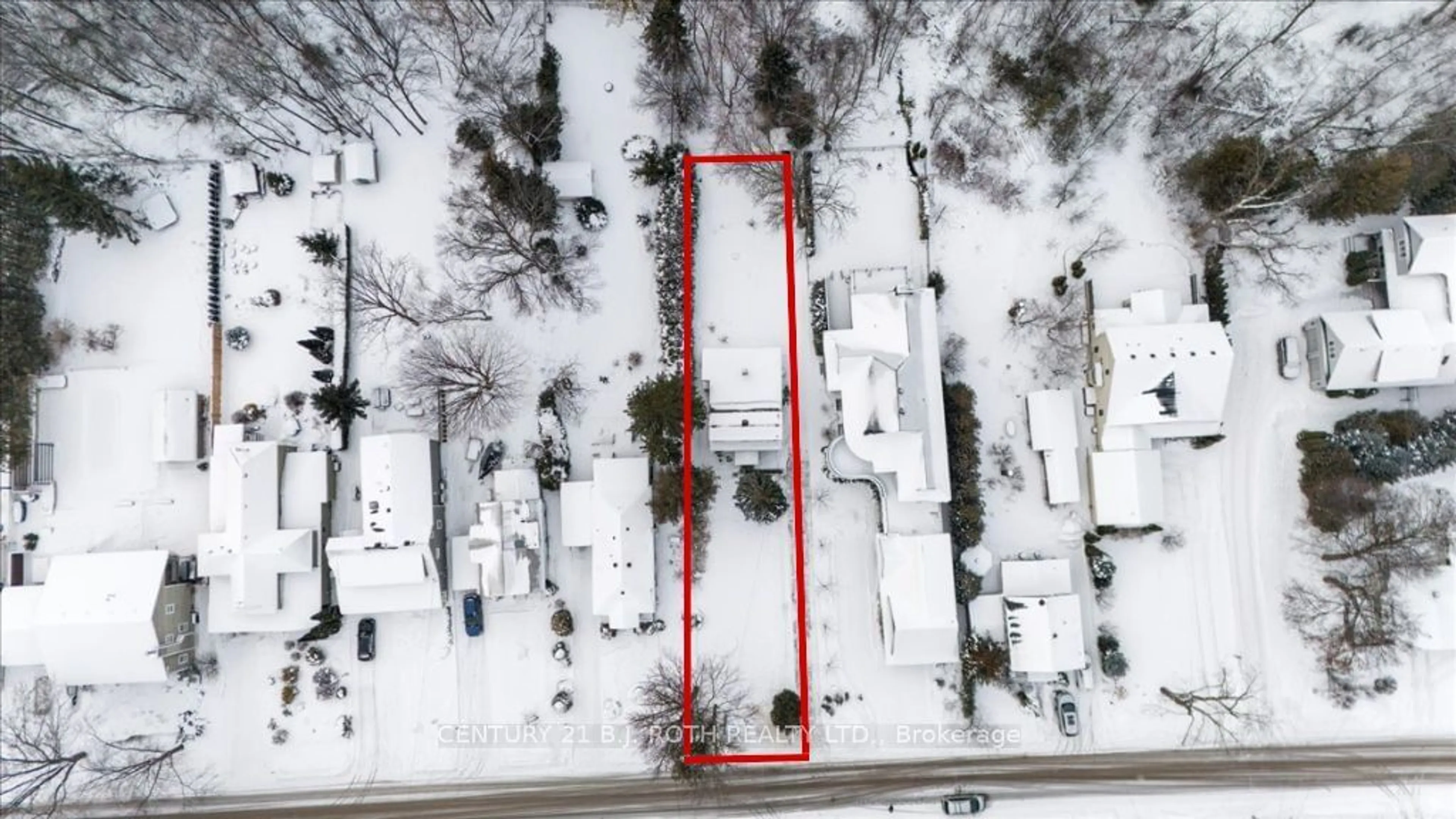 A pic from outside/outdoor area/front of a property/back of a property/a pic from drone, building for 29 Niagara St, Collingwood Ontario L9Y 3X1