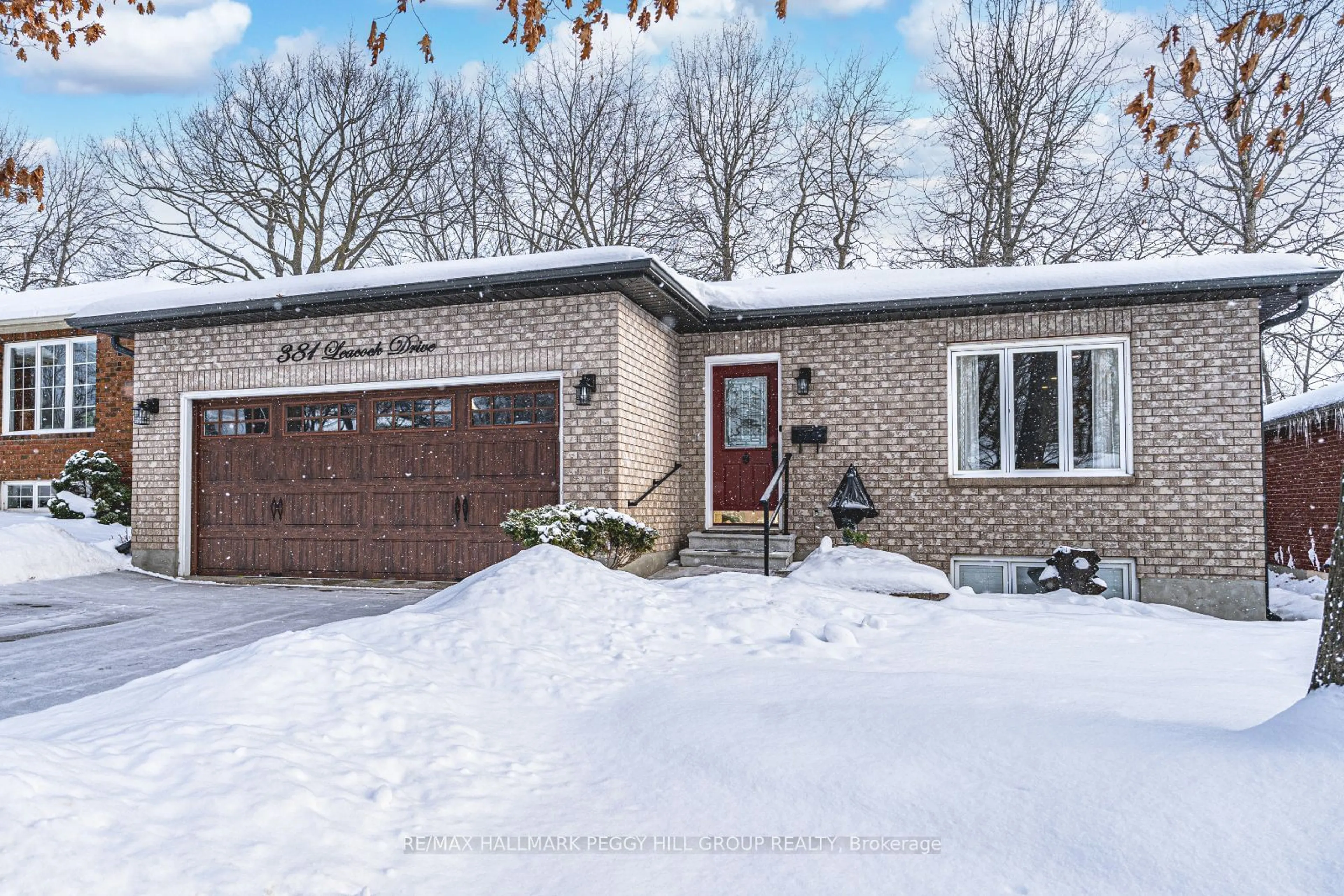 Home with brick exterior material, street for 381 Leacock Dr, Barrie Ontario L4N 5S6