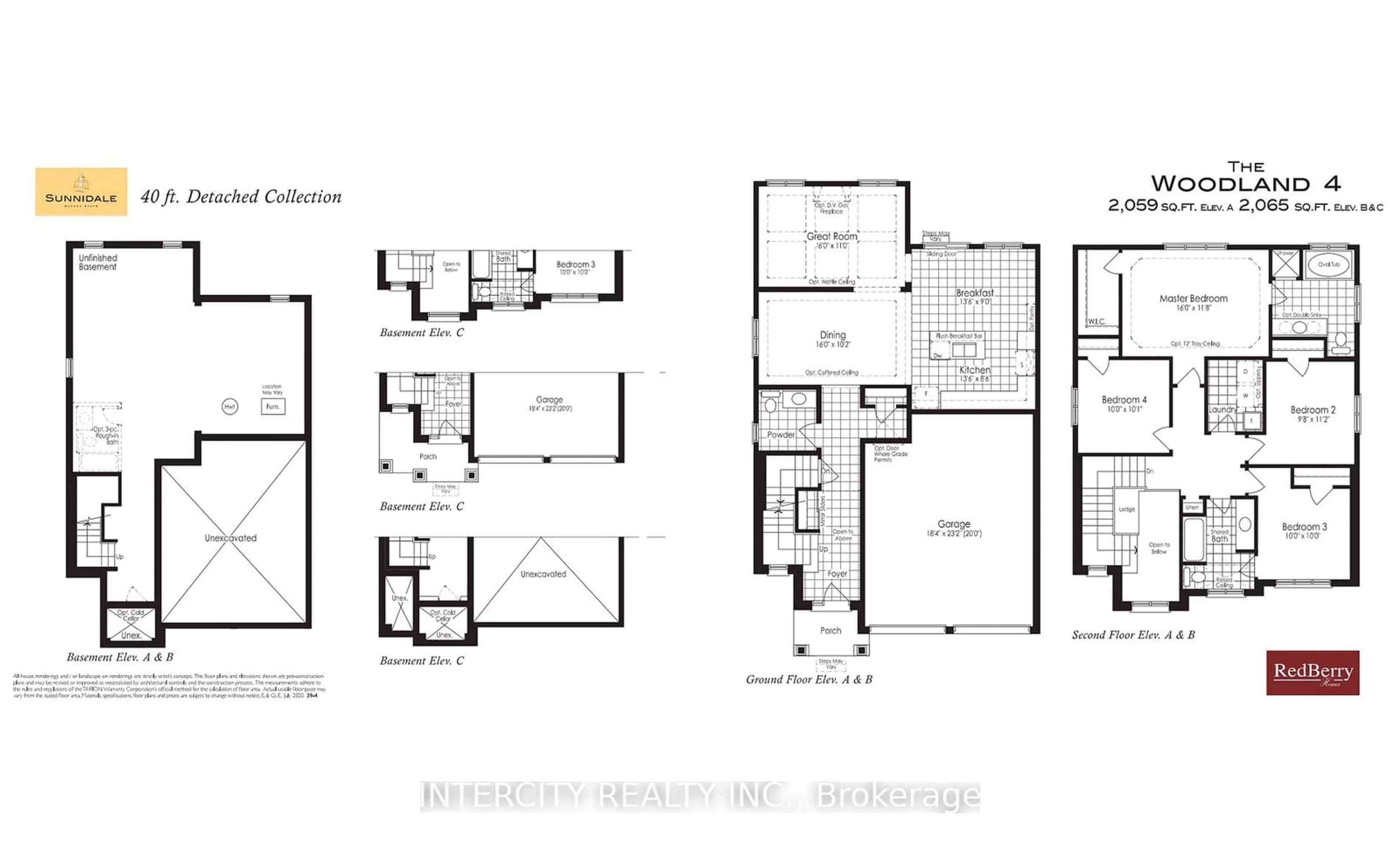 Floor plan for Lot 180 Season Cres, Wasaga Beach Ontario L9Z 0M5