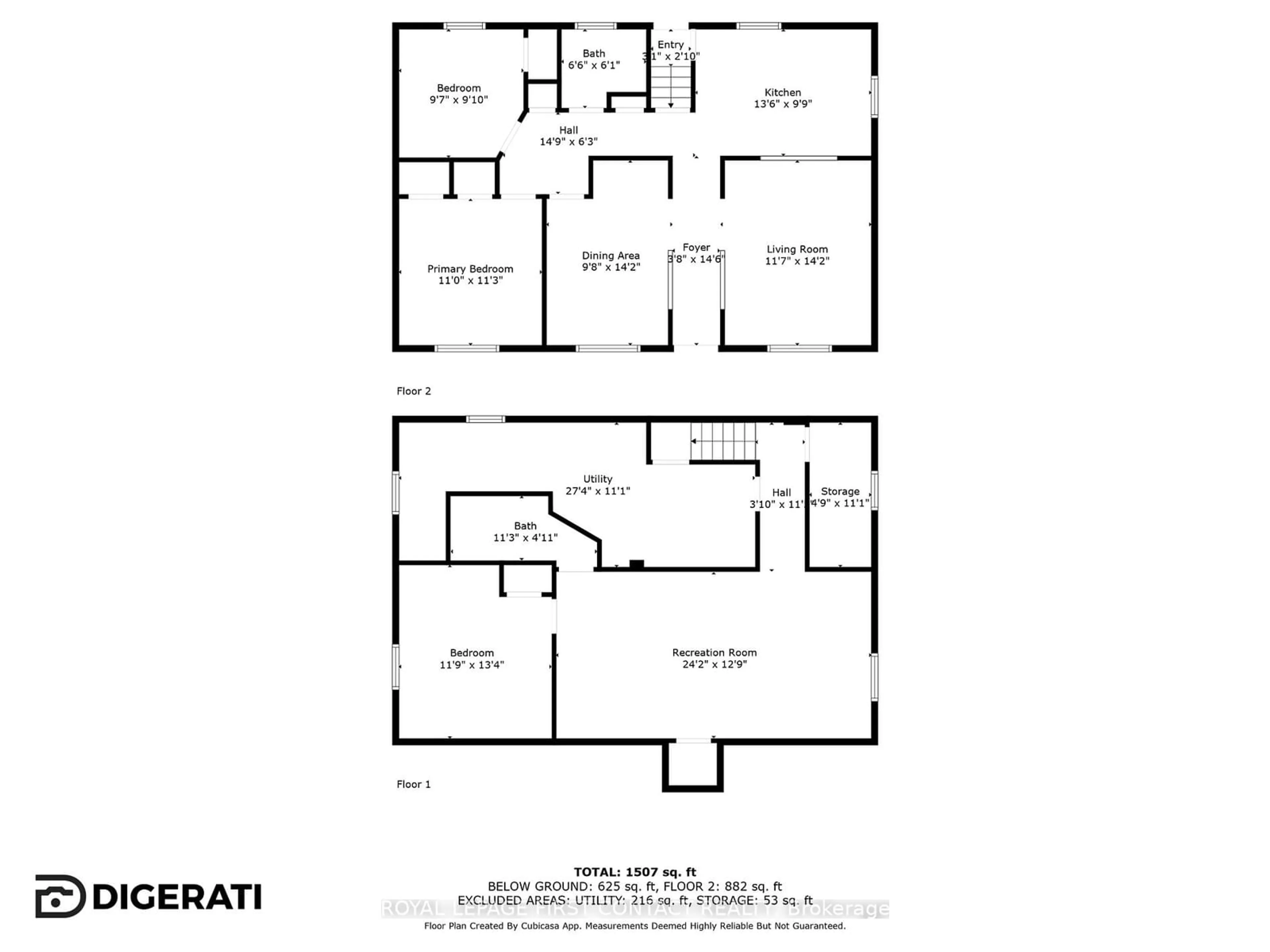 Floor plan for 8 Agnes St, Barrie Ontario L4M 2S2