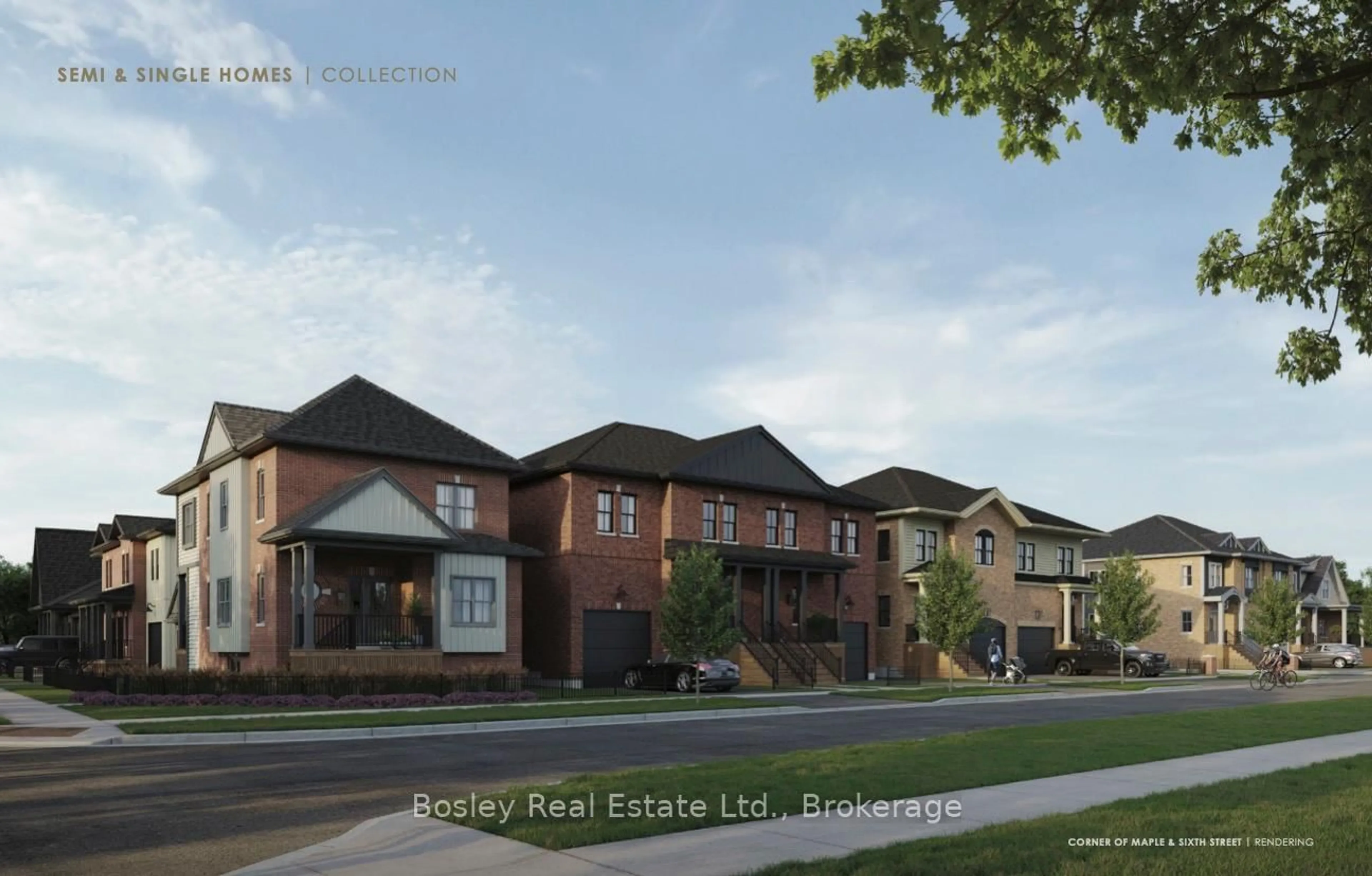 Home with brick exterior material, street for 400 Maple St #Lot 8 L, Collingwood Ontario L9Y 2R7