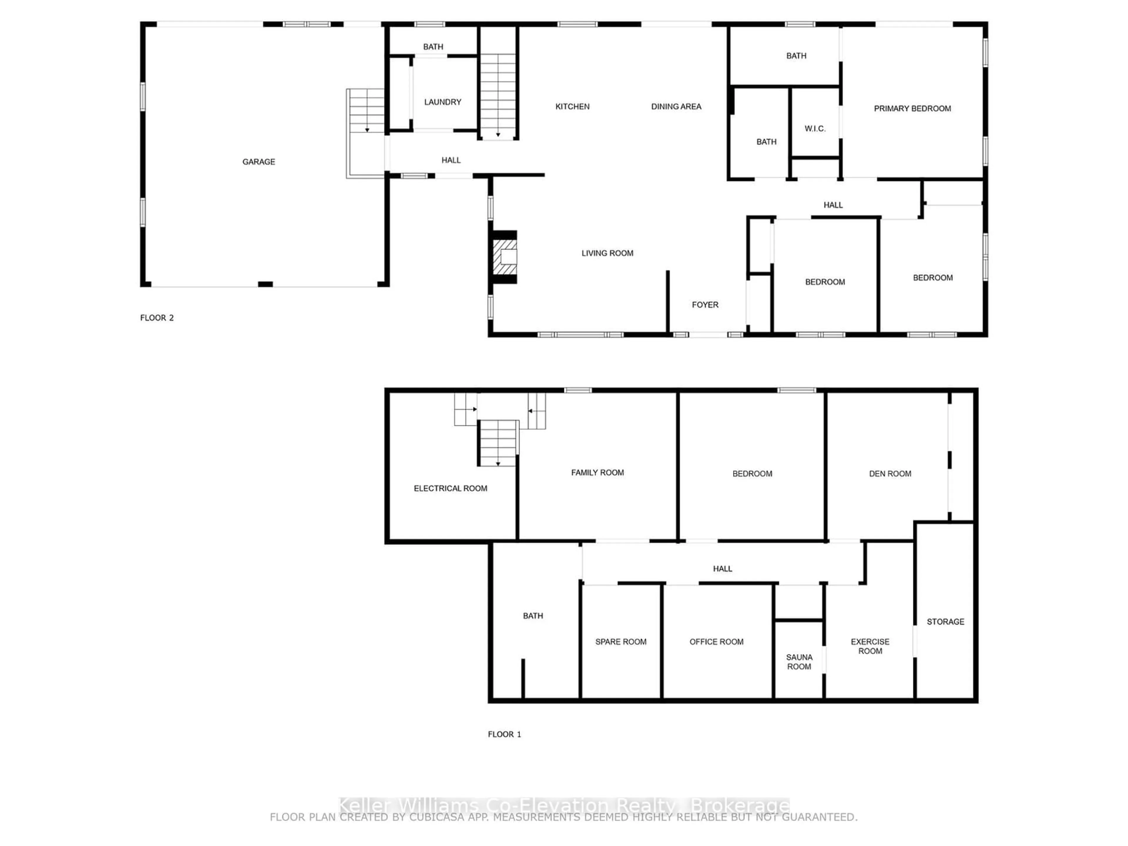 Floor plan for 2540 Old Fort Rd, Tay Ontario L4R 4K3