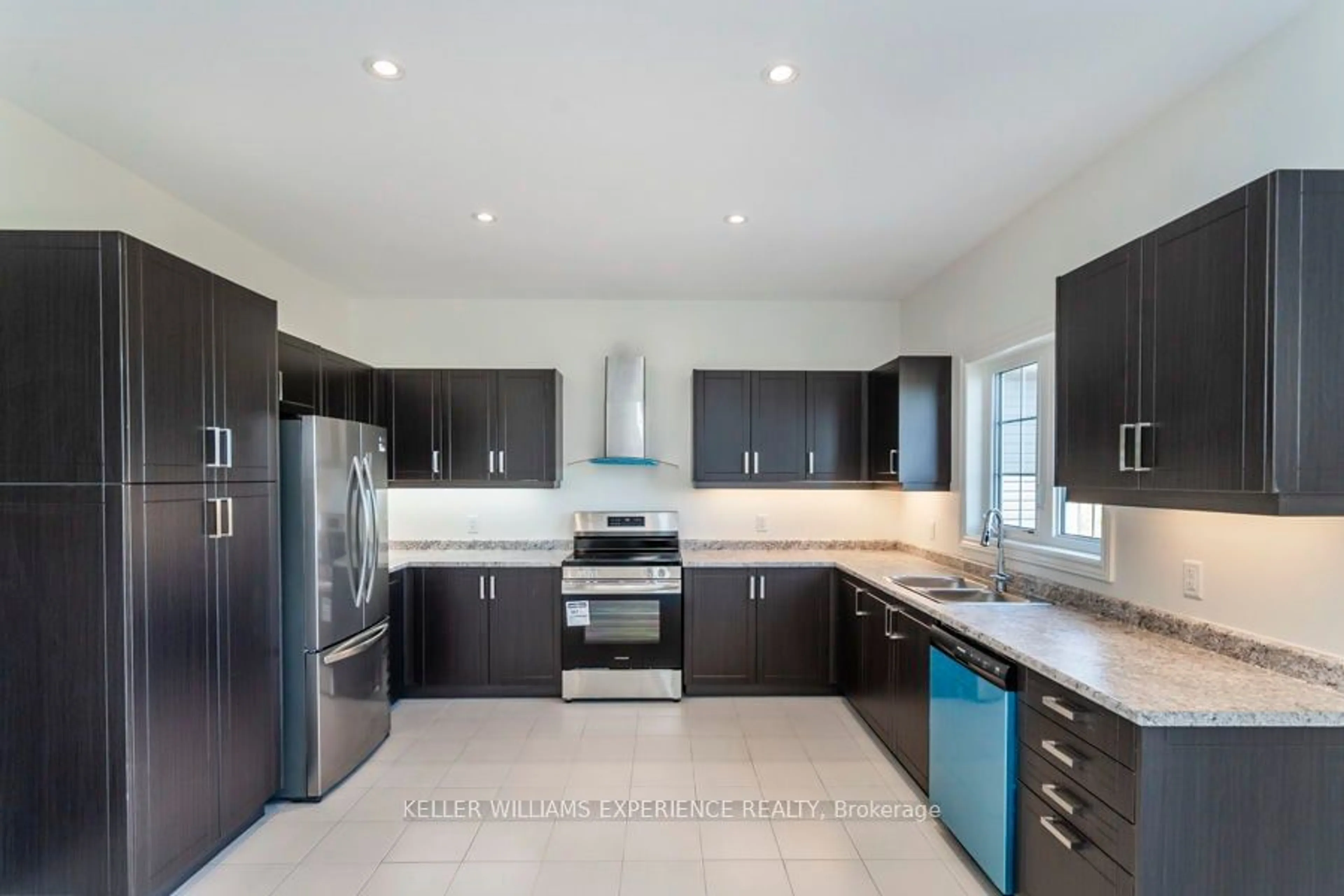 Contemporary kitchen, ceramic/tile floor for 244 Prescott Dr, Clearview Ontario L0M 1S0