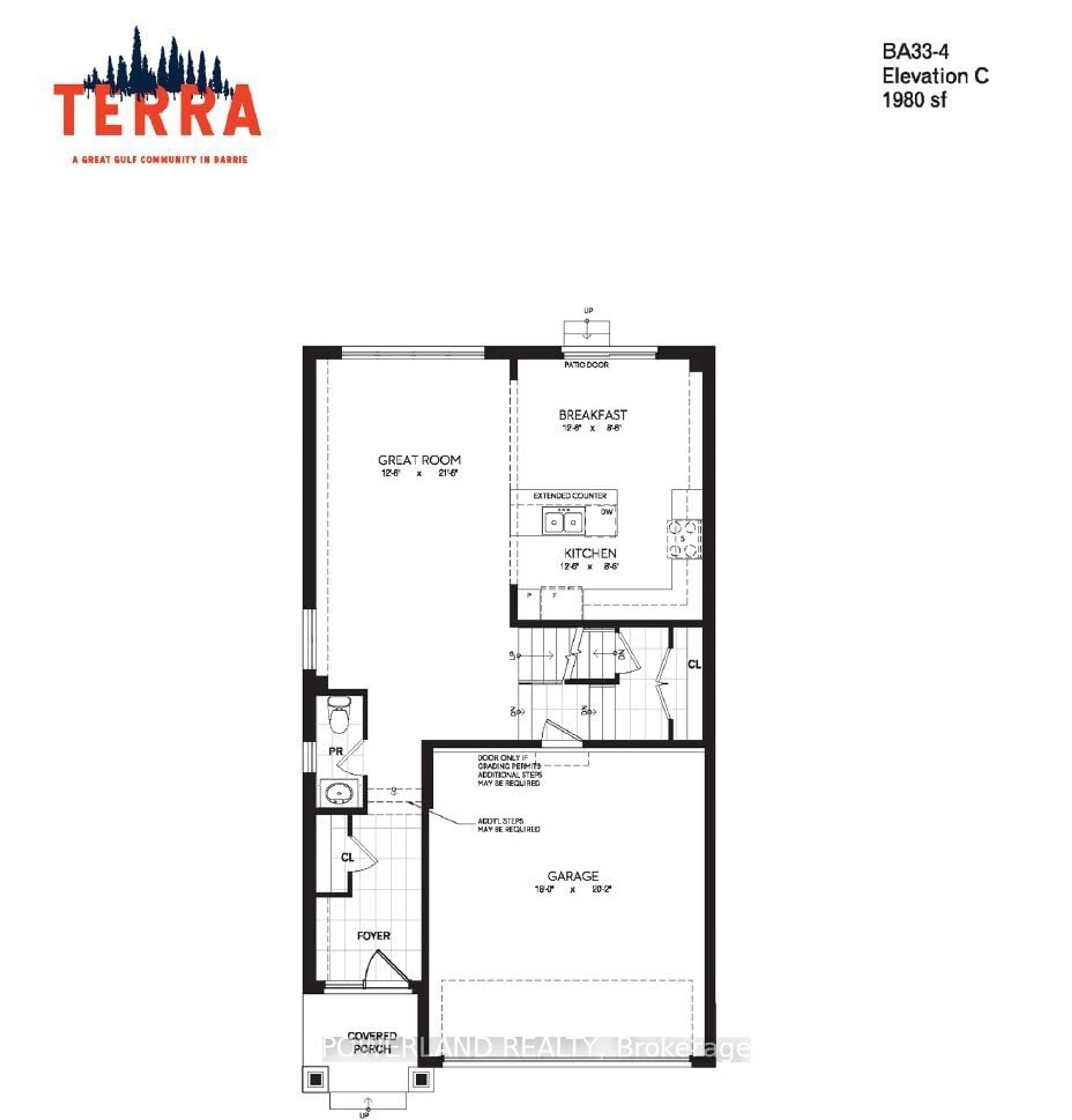 Floor plan for 34 Phoenix Blvd, Barrie Ontario L9J 0P7