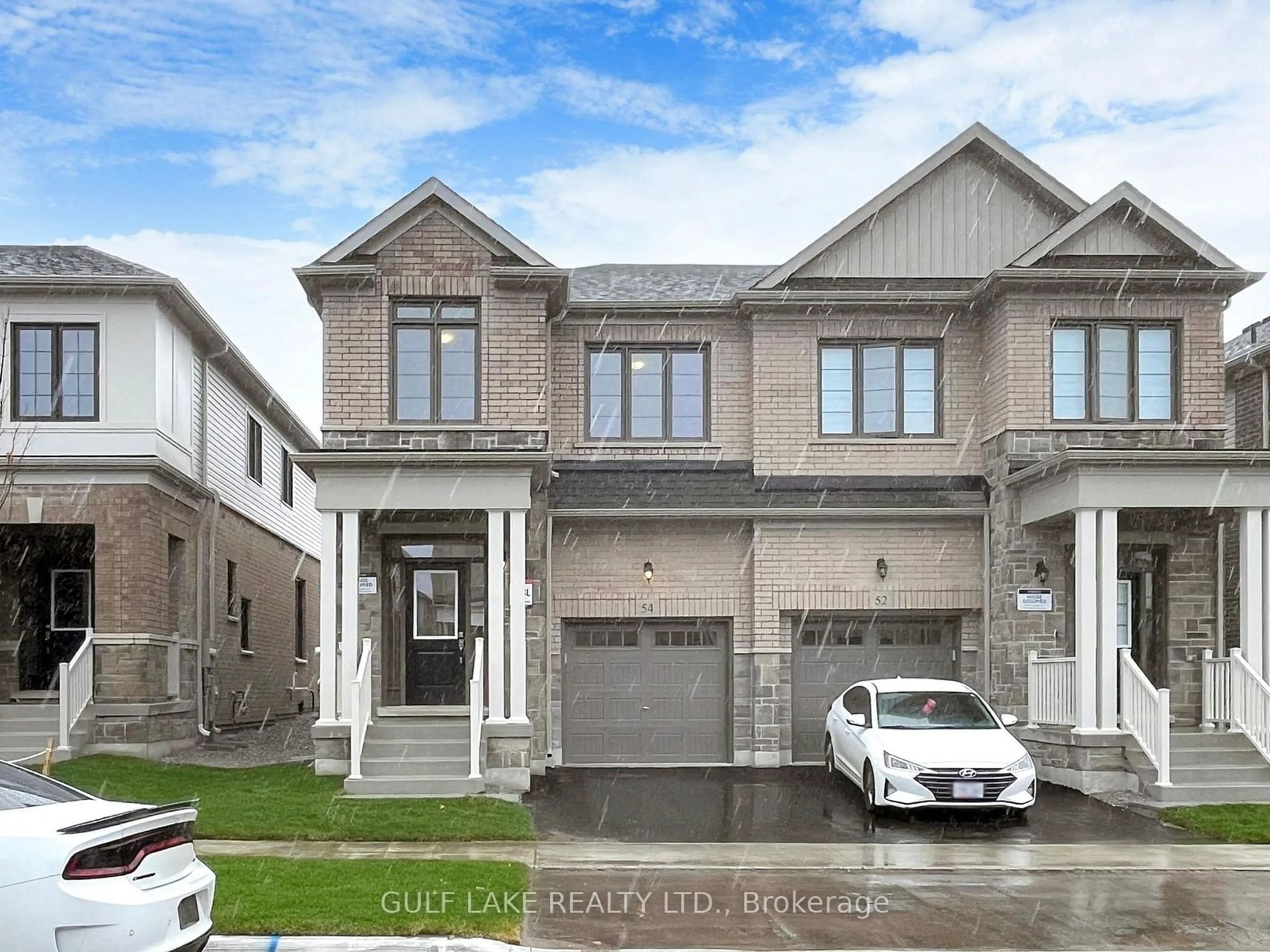 Home with brick exterior material, street for 54 Phoenix Blvd, Barrie Ontario L9J 0C1