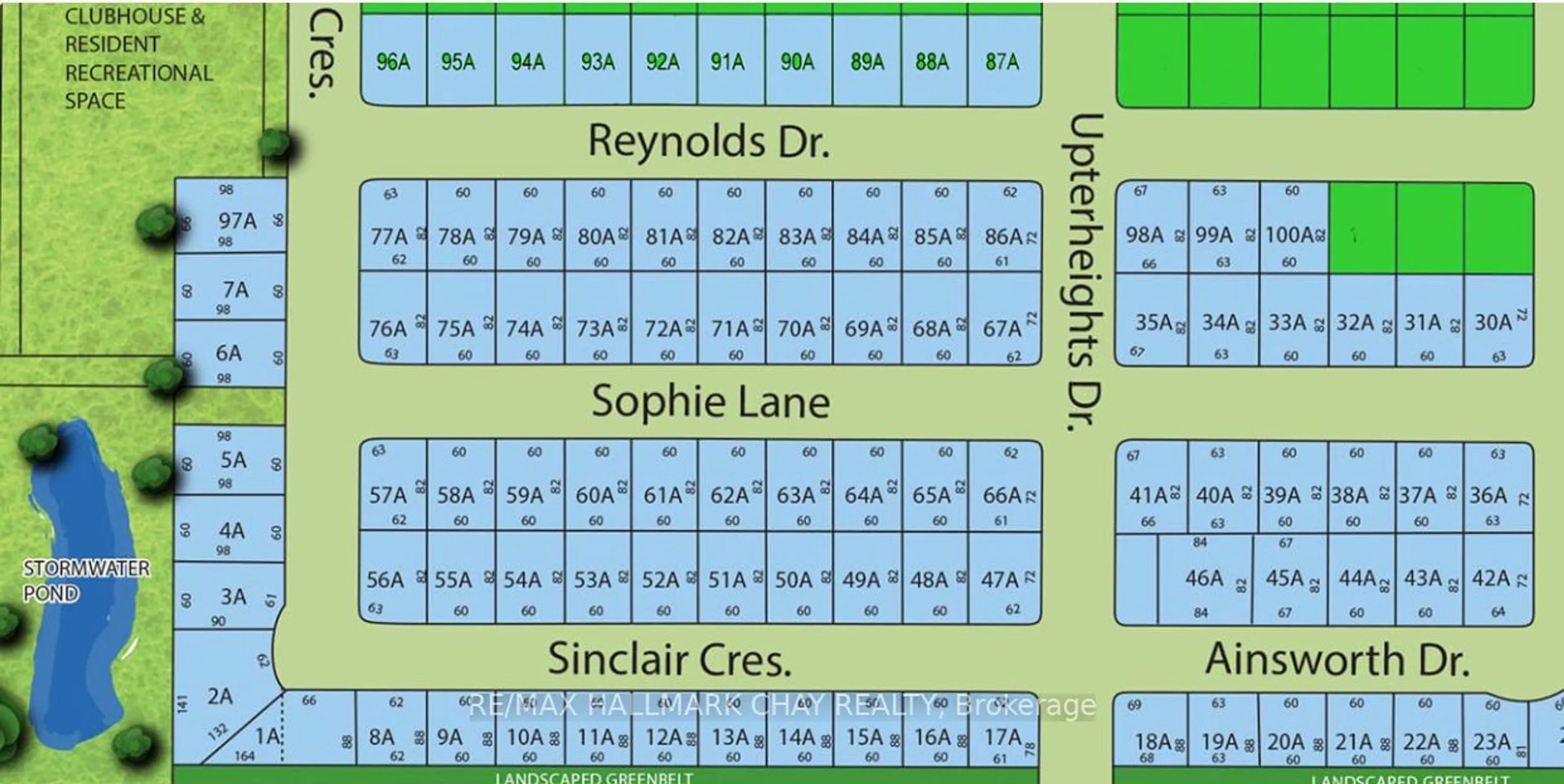 Floor plan for Lot 92A Reynolds Dr, Ramara Ontario L3V 0L3