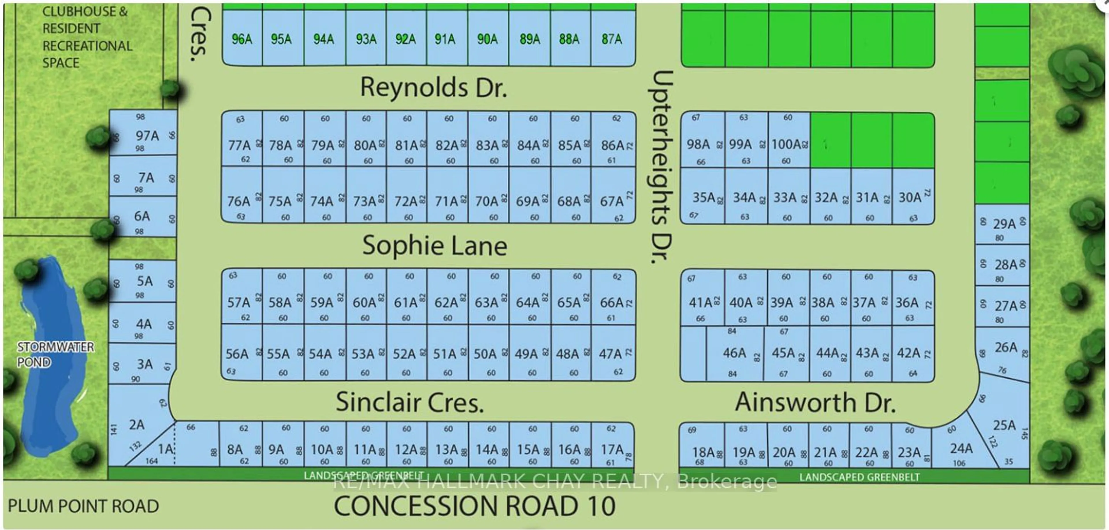 Floor plan for Lot 95A Reynolds Dr, Ramara Ontario L3V 0L3