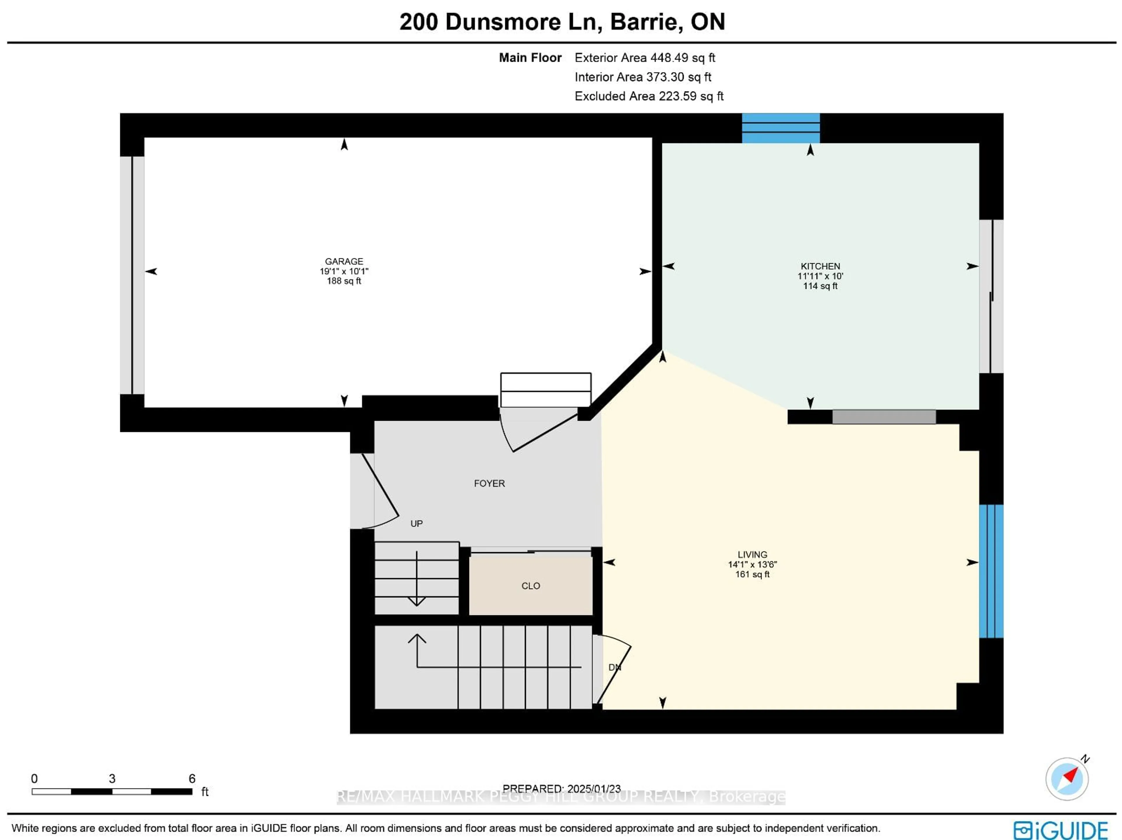 Floor plan for 200 Dunsmore Lane, Barrie Ontario L4M 6Z8