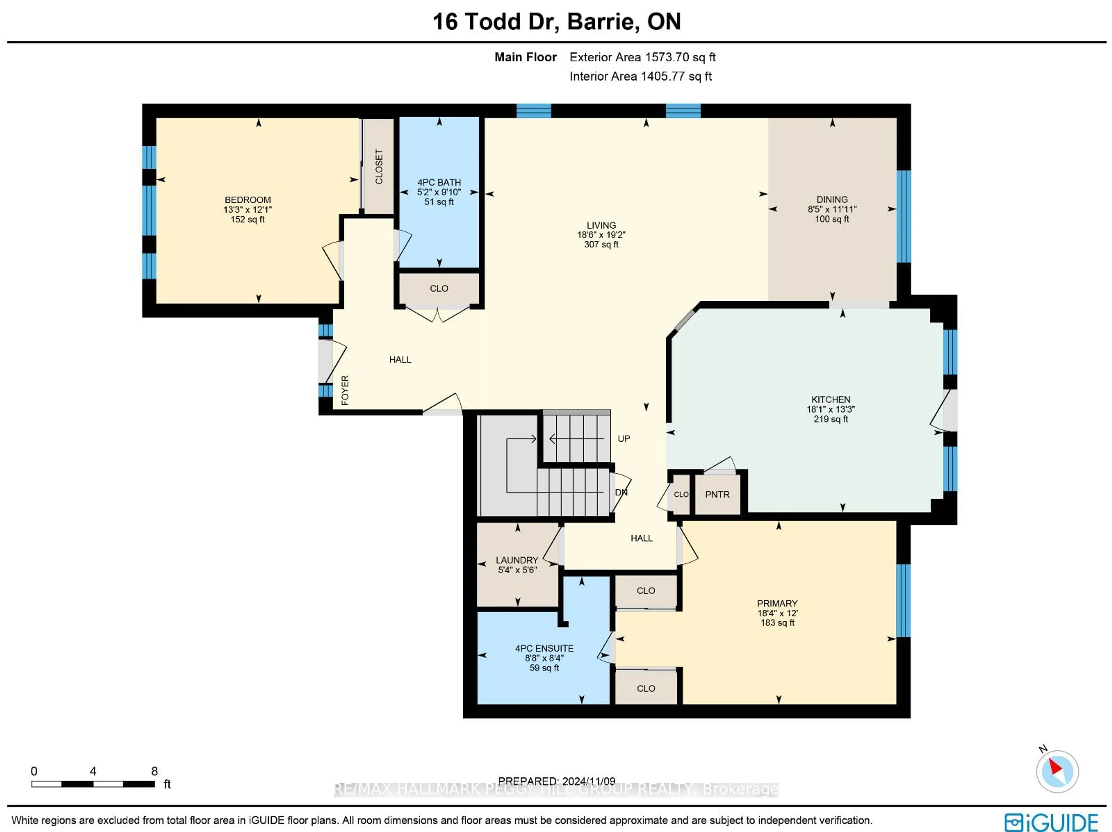 Floor plan for 16 Todd Dr, Barrie Ontario L4N 9K6