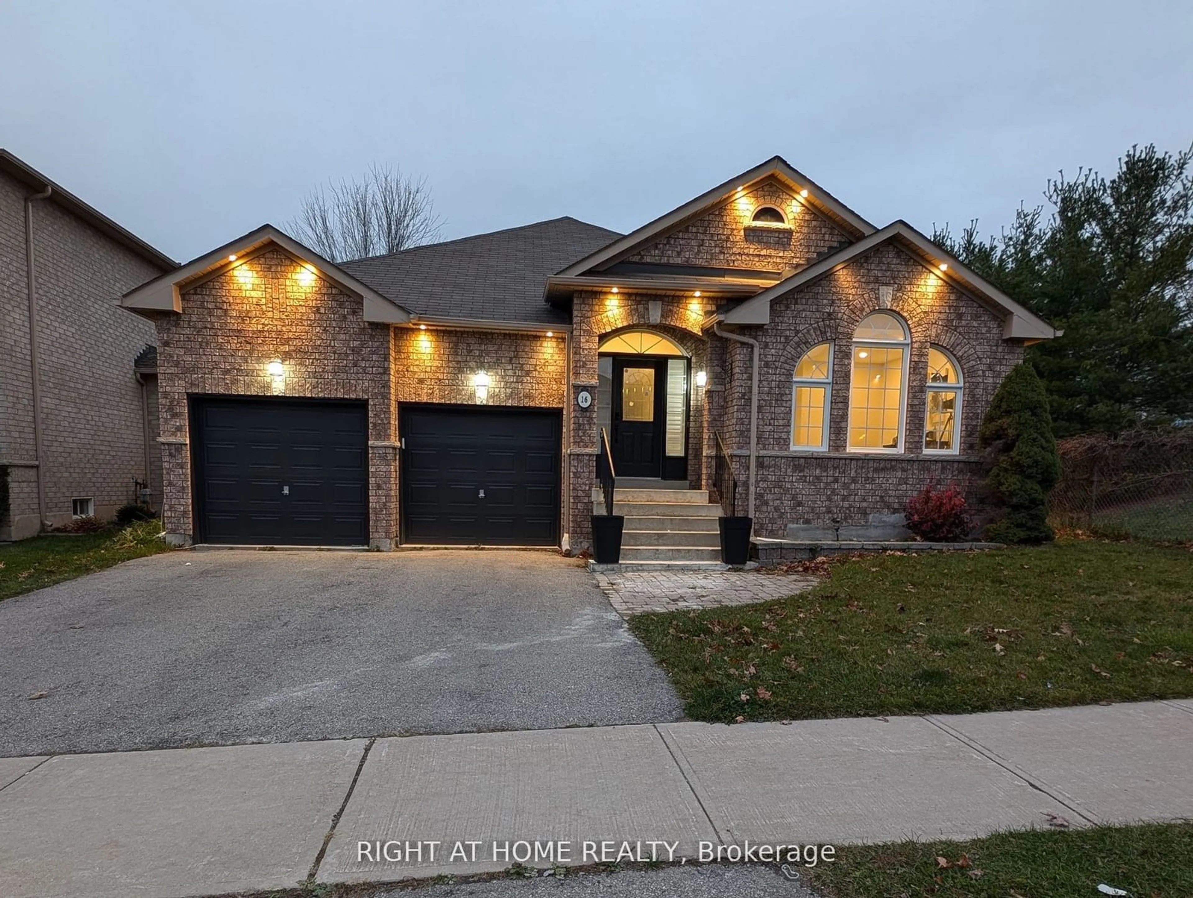 Home with brick exterior material, street for 16 Imperial Crown Lane, Barrie Ontario L4N 0T4