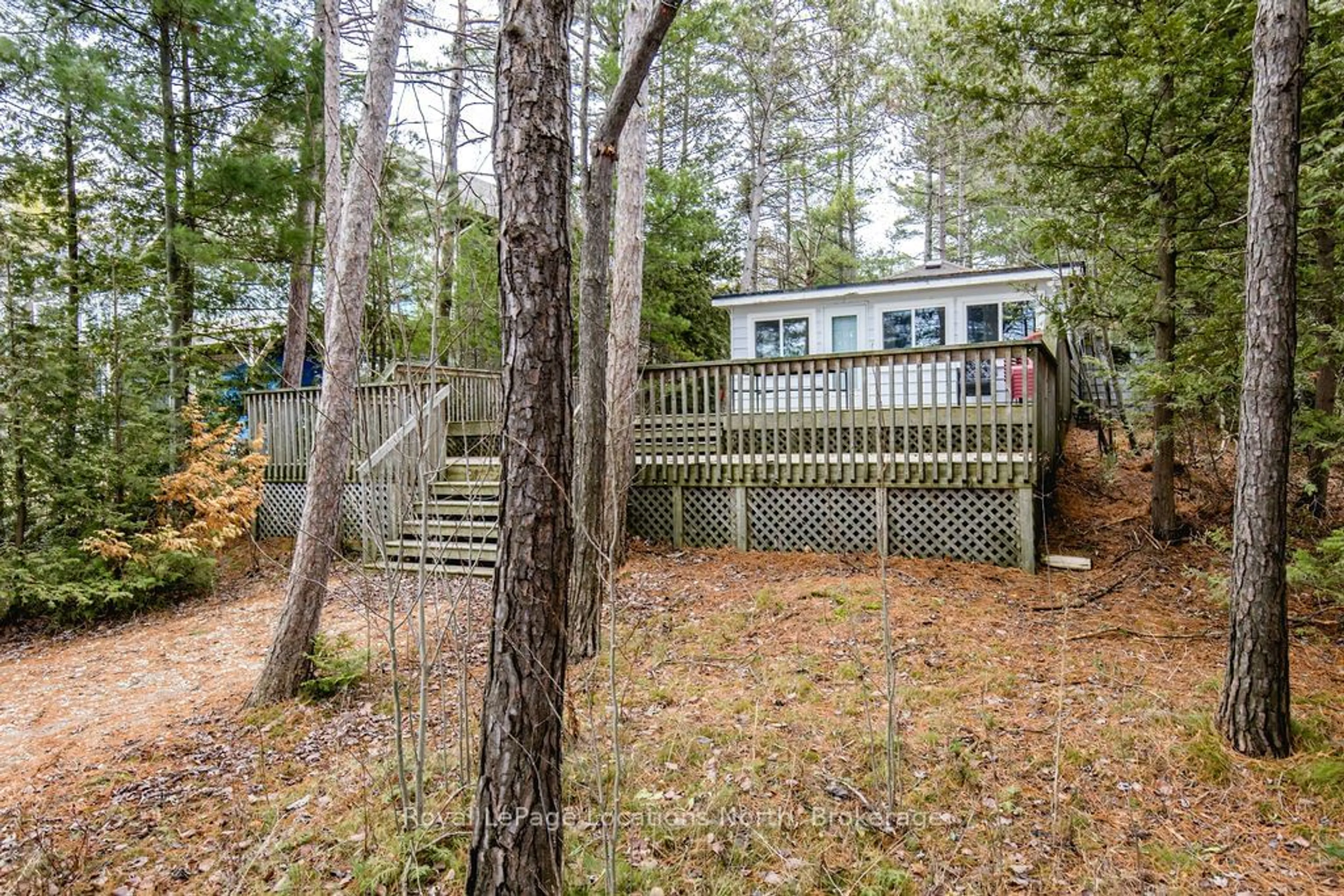 Patio, forest/trees view for 948 RIVER Rd, Wasaga Beach Ontario L0L 2P3