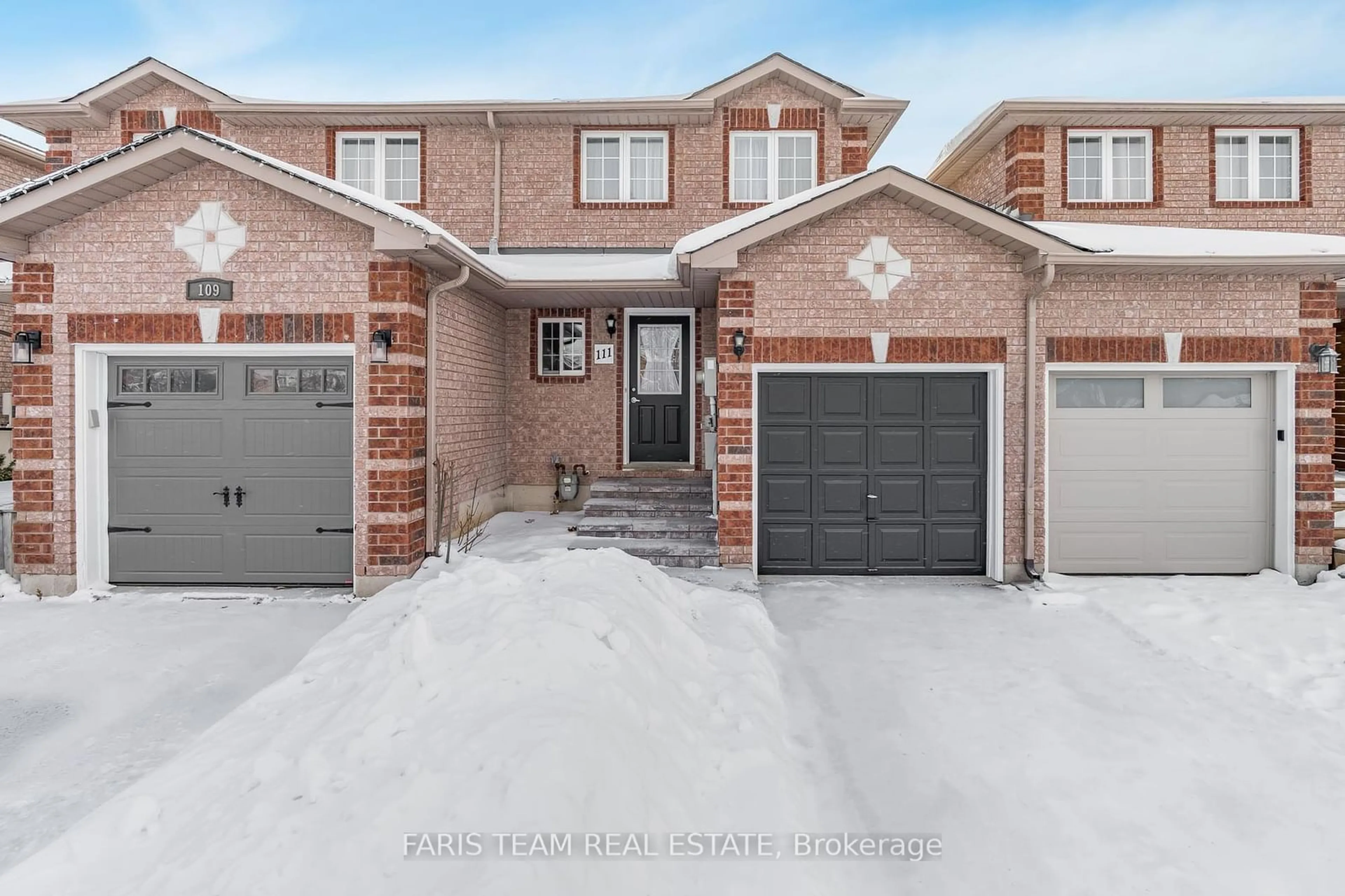 Home with brick exterior material, street for 111 Nathan Cres, Barrie Ontario L4N 0S5