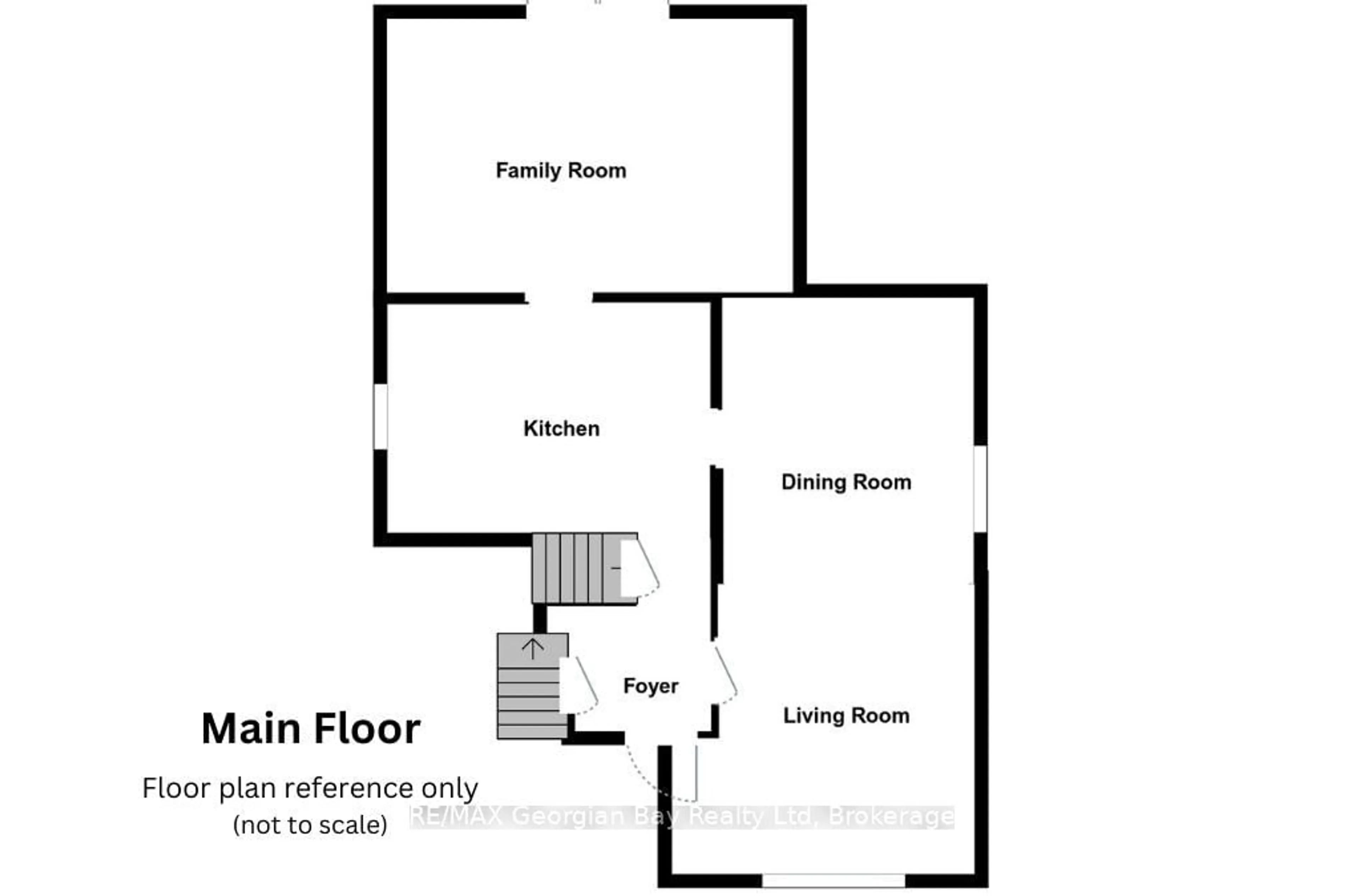 Floor plan for 420 Mildred St, Midland Ontario L4R 3R6