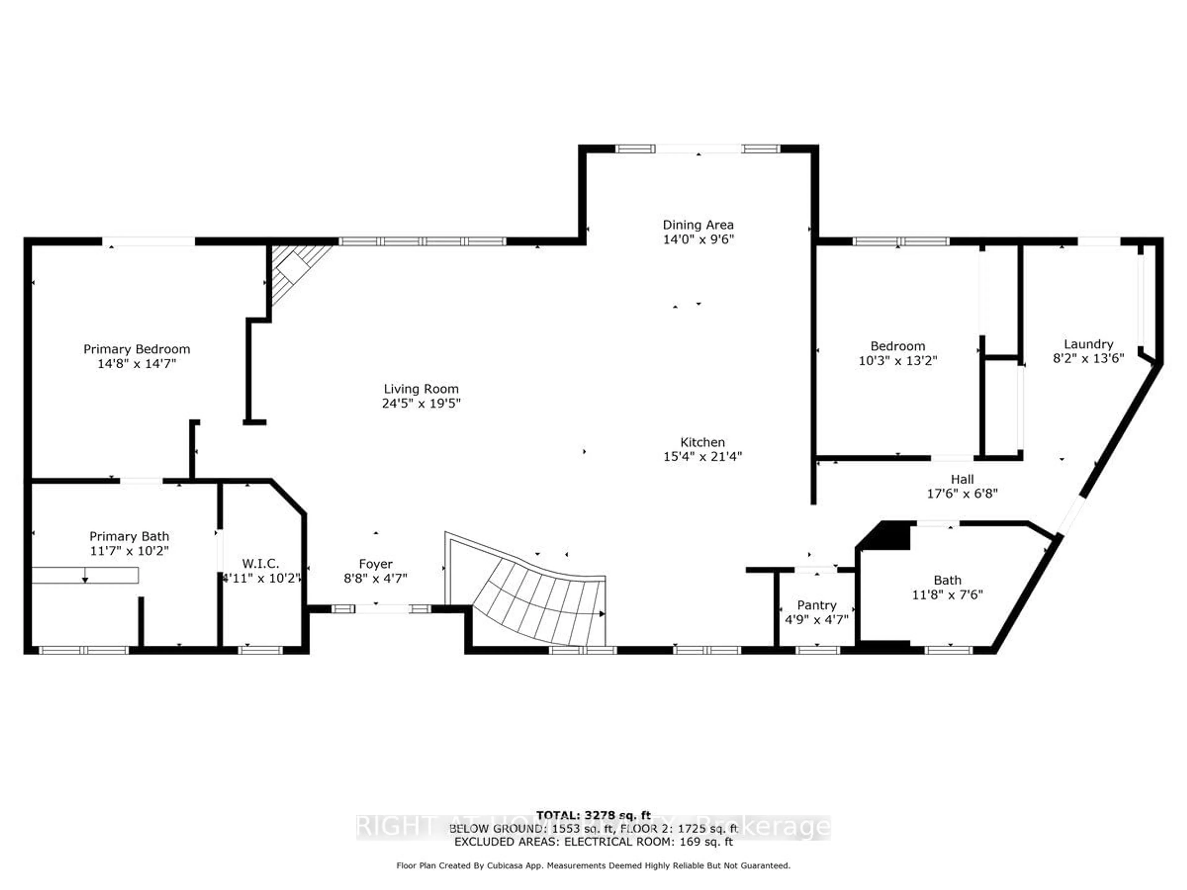 Floor plan for 47 Parr Blvd, Springwater Ontario L0M 1T2