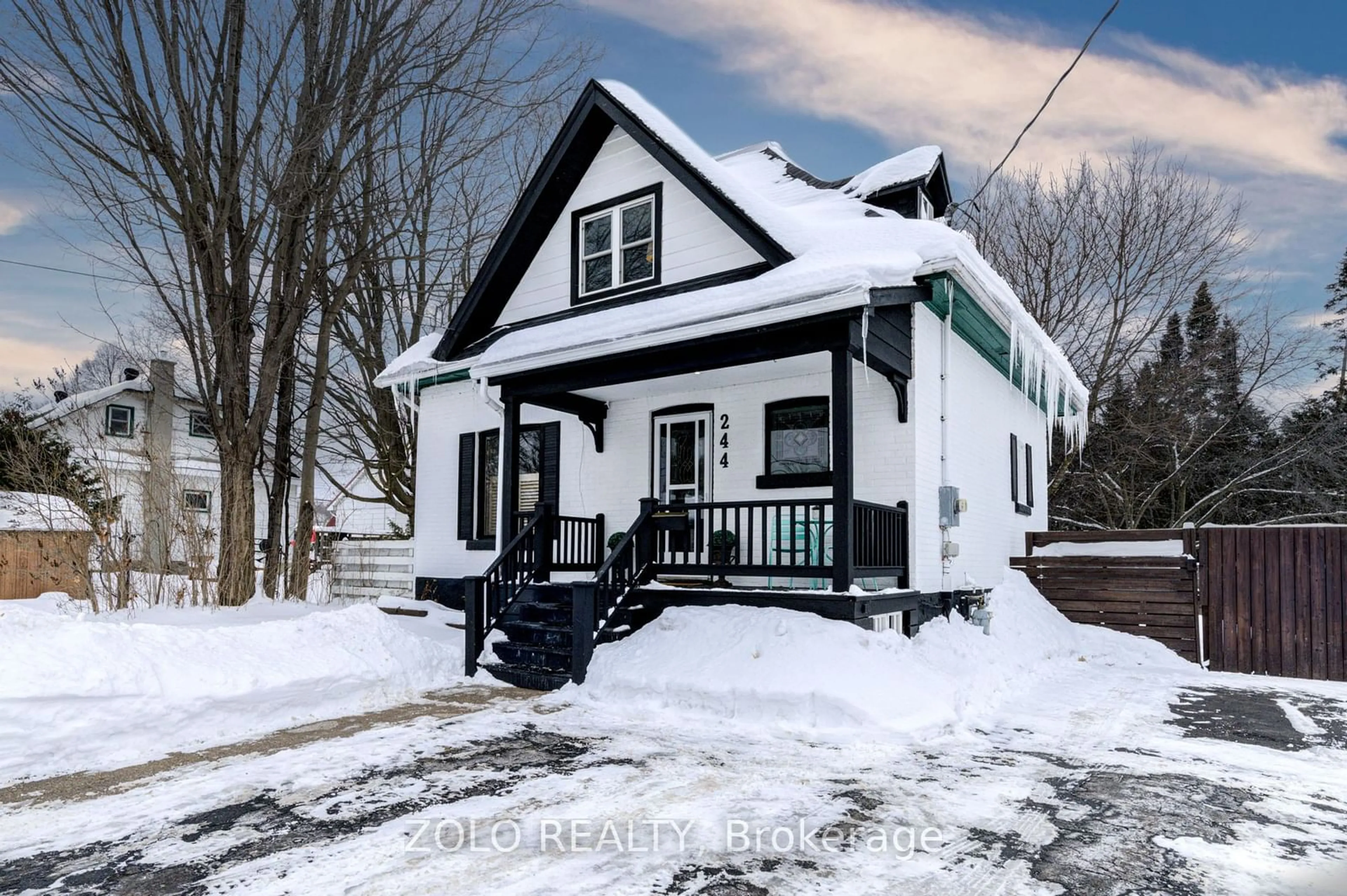 Home with vinyl exterior material, street for 244 Hugel Ave, Midland Ontario L4R 1T2