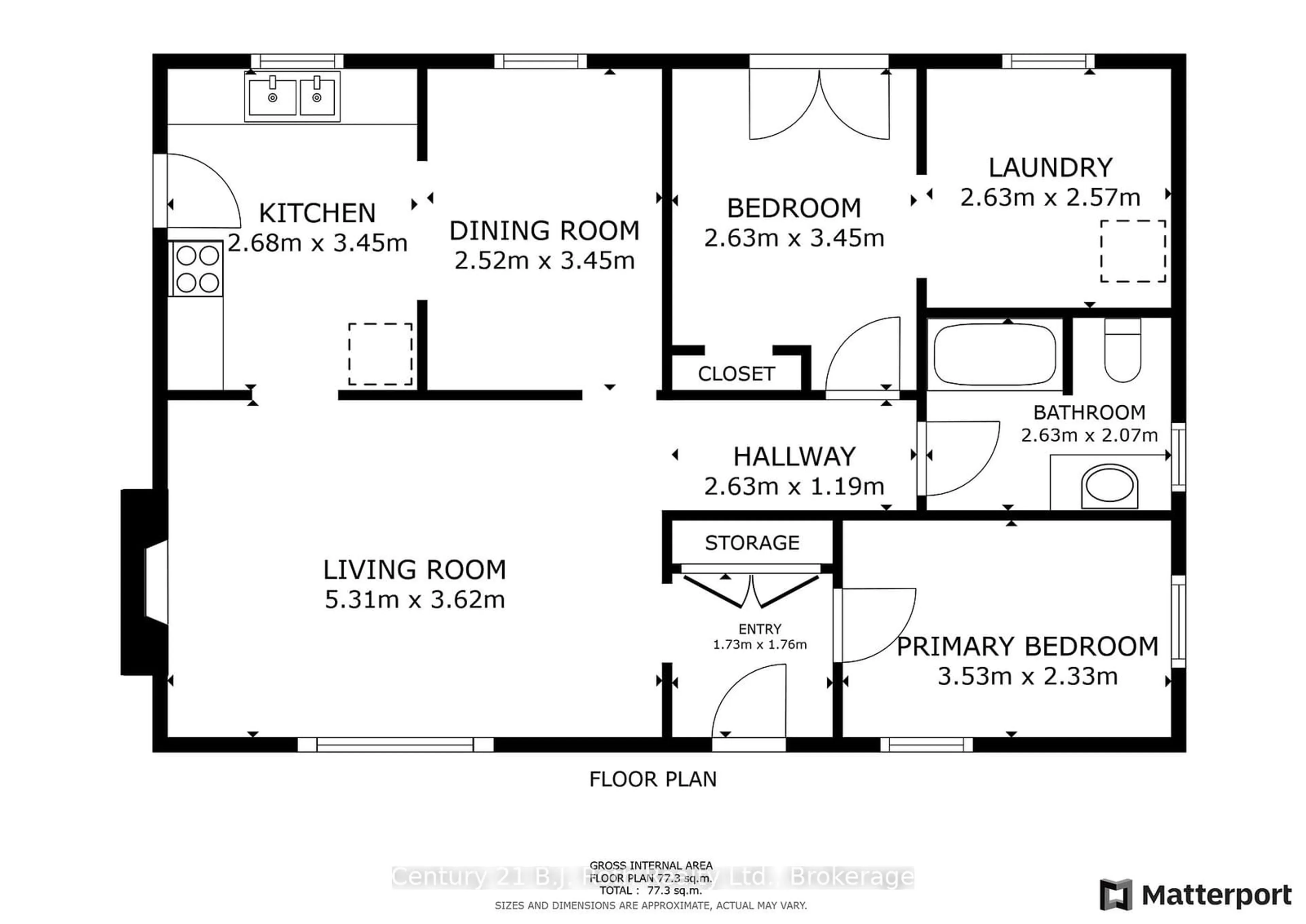 Floor plan for 3245 Grayshott Dr, Severn Ontario L3V 0Y3