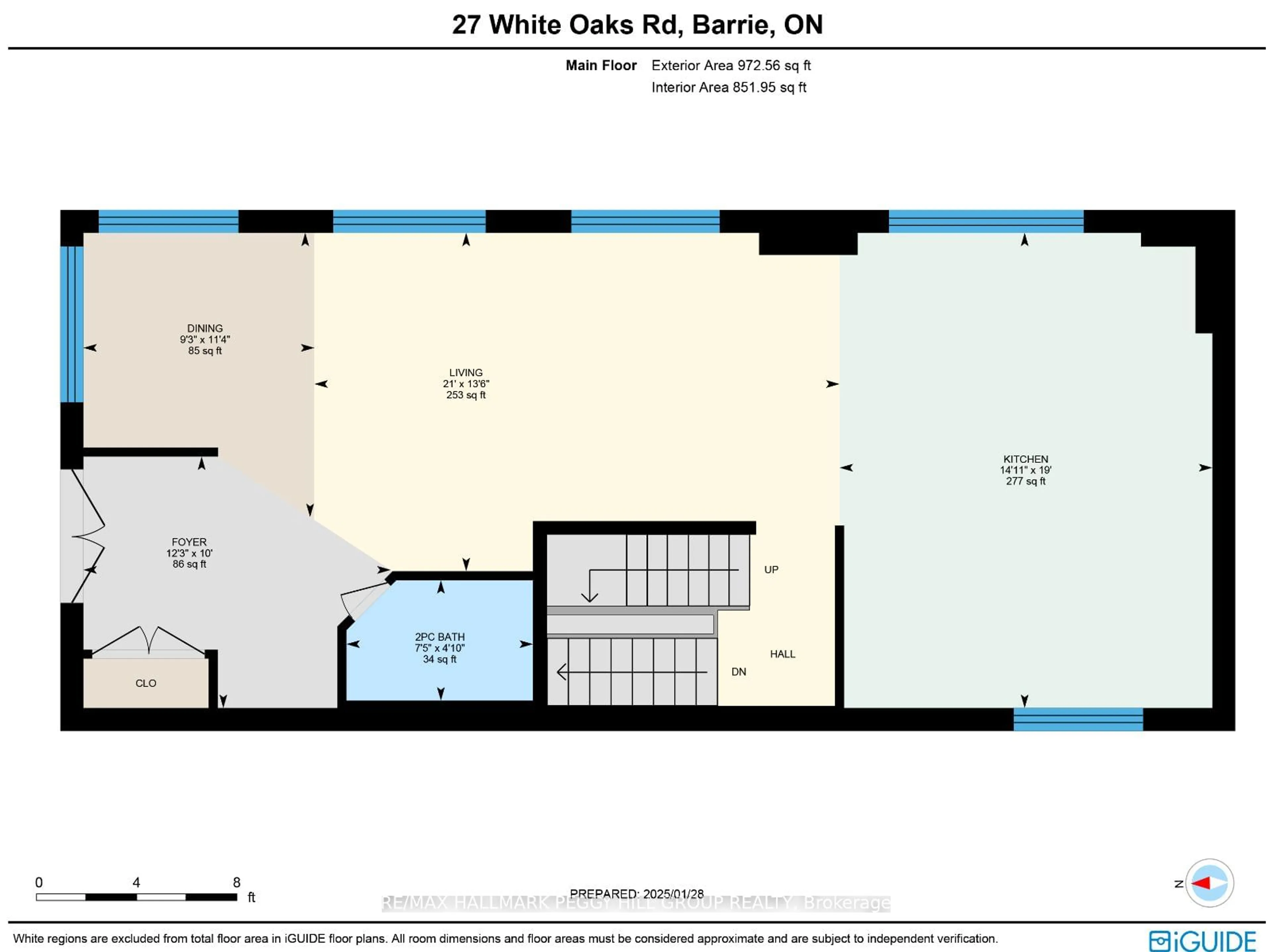 Floor plan for 27 White Oaks Rd, Barrie Ontario L4N 5A2