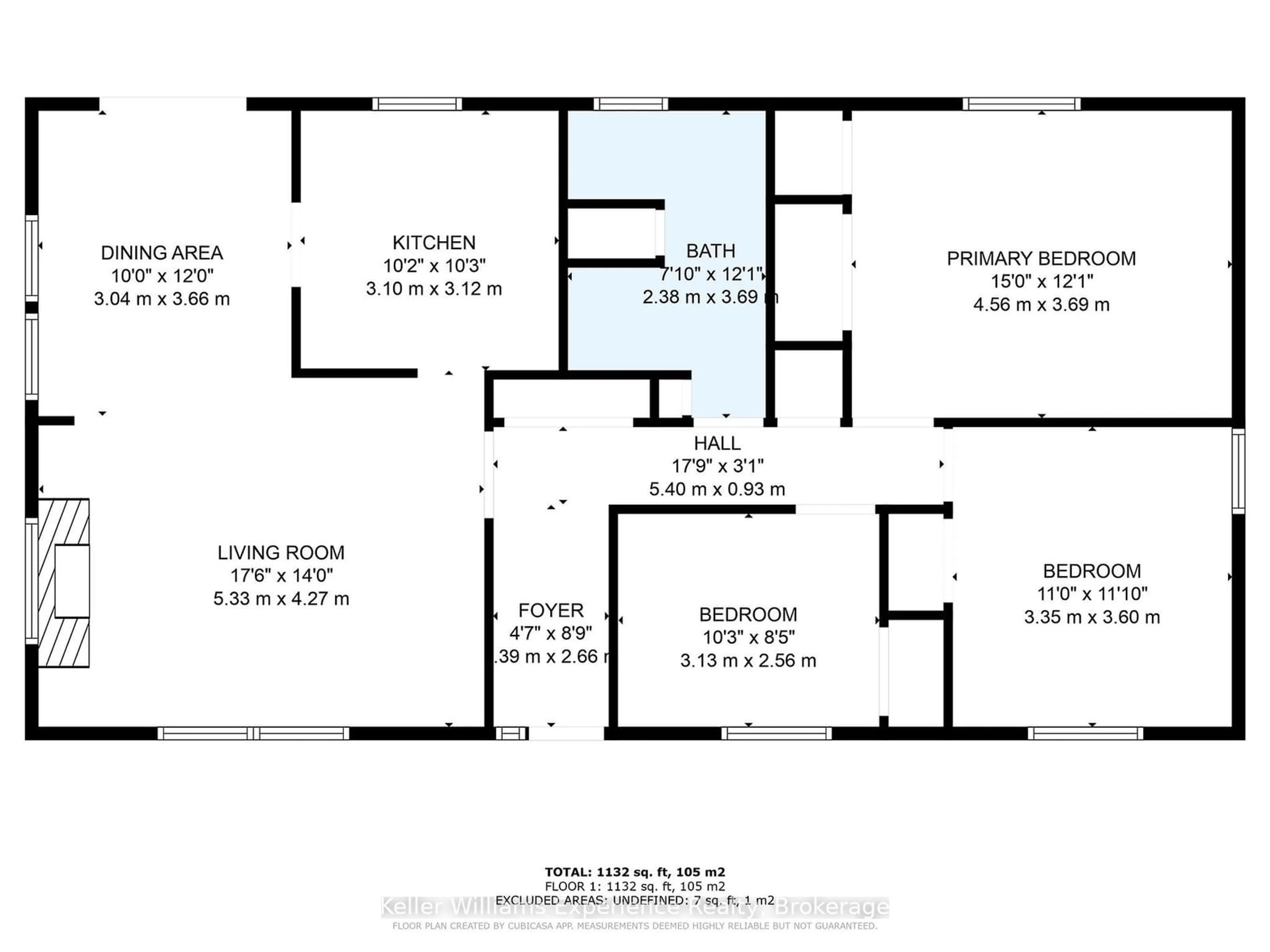 Floor plan for 55 Hoyt Ave, Tay Ontario L0K 2A0