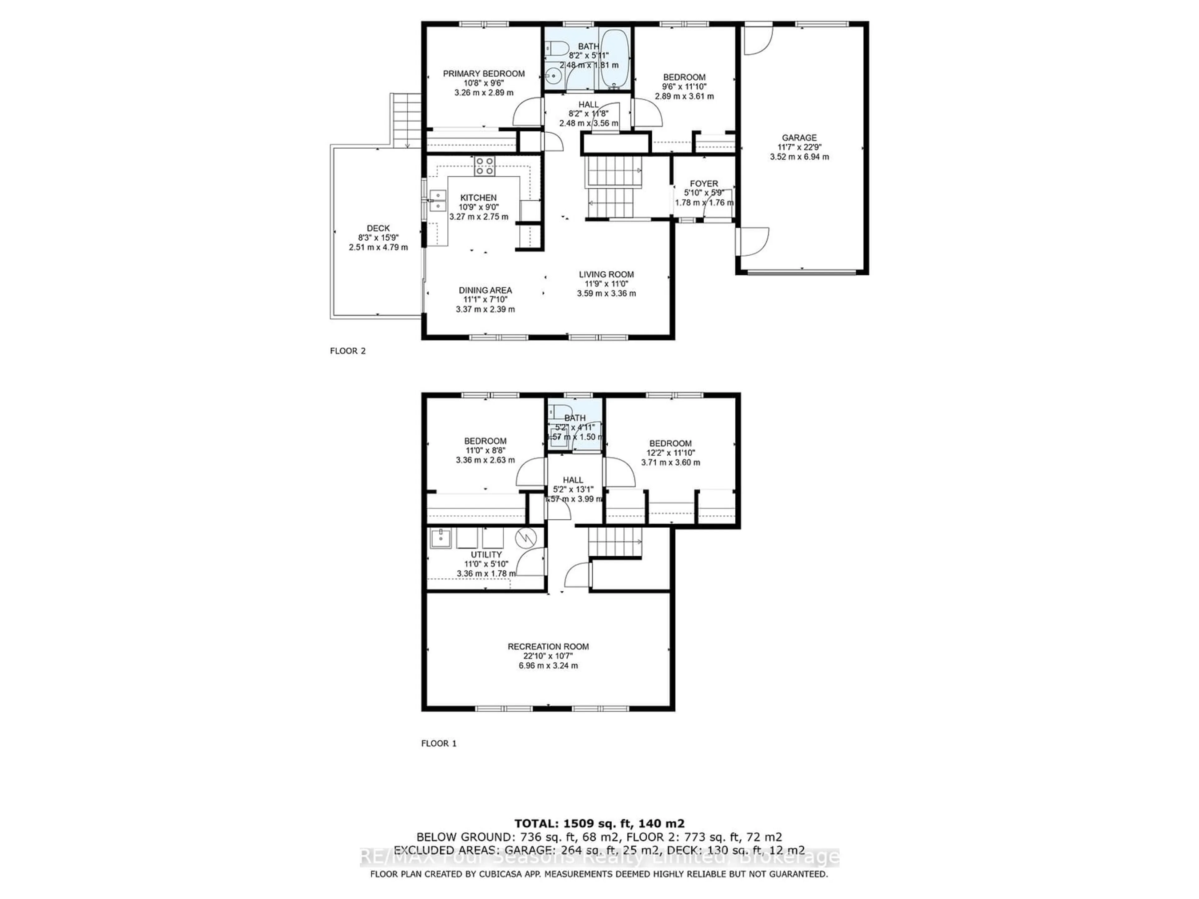 Floor plan for 46 East St, Collingwood Ontario L9Y 3W6