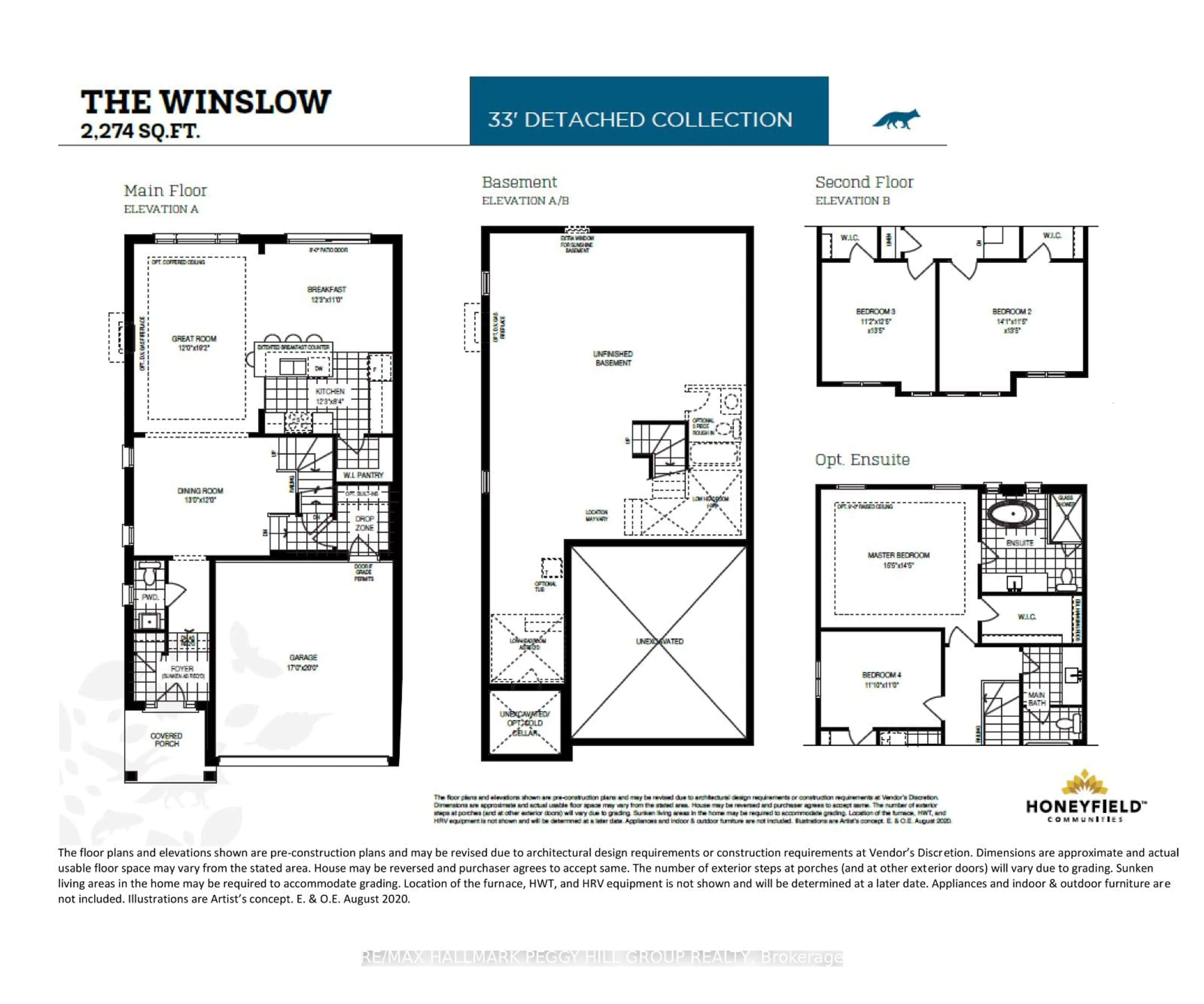 Floor plan for 9 Amsterdam Dr, Barrie Ontario L9J 0Z4