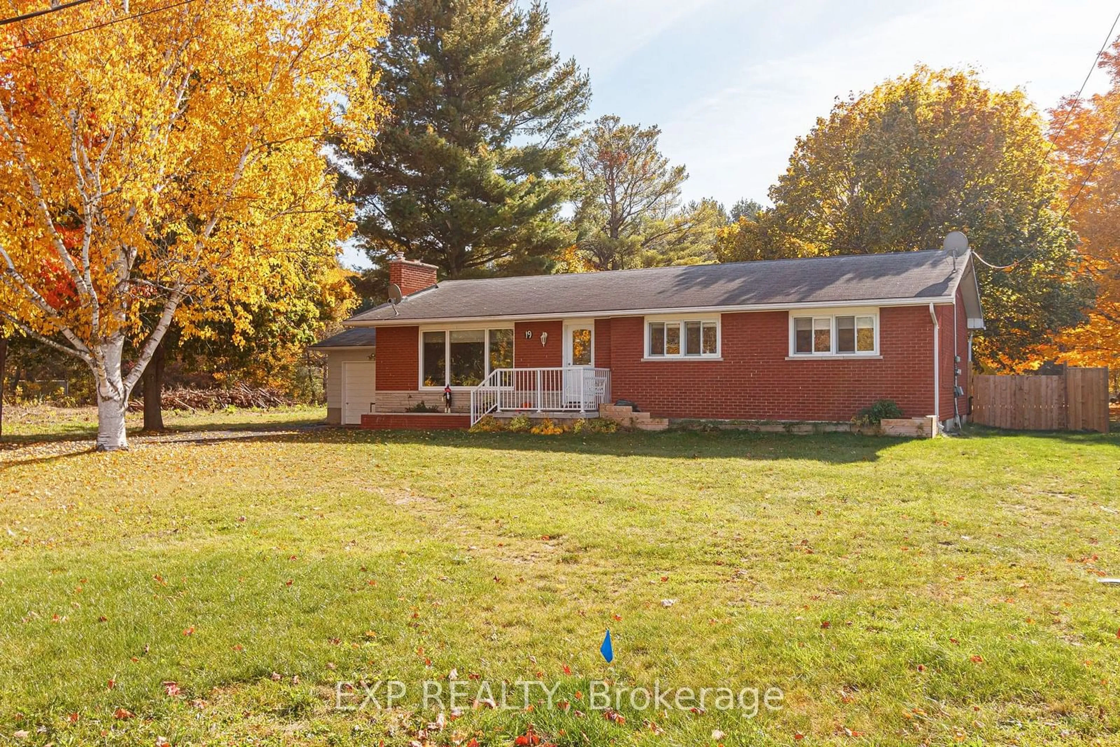 Home with brick exterior material, street for 19 Locke Ave, Clearview Ontario L0M 1S0