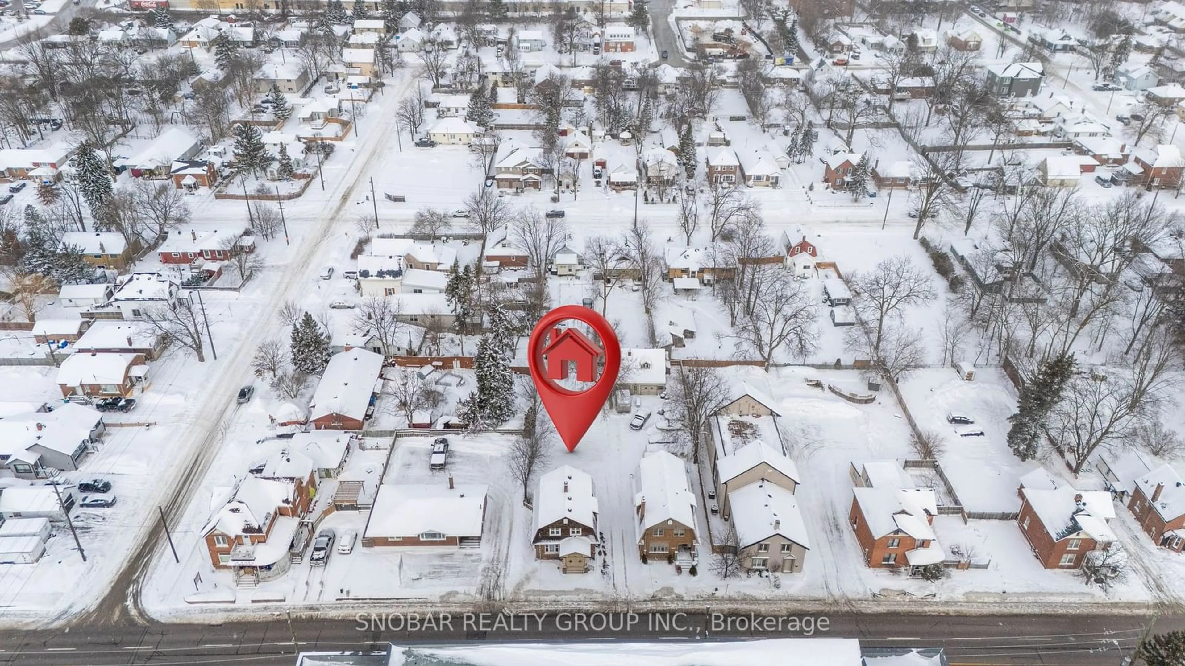 Picture of a map for 240 Dunlop St, Barrie Ontario L4N 1B6