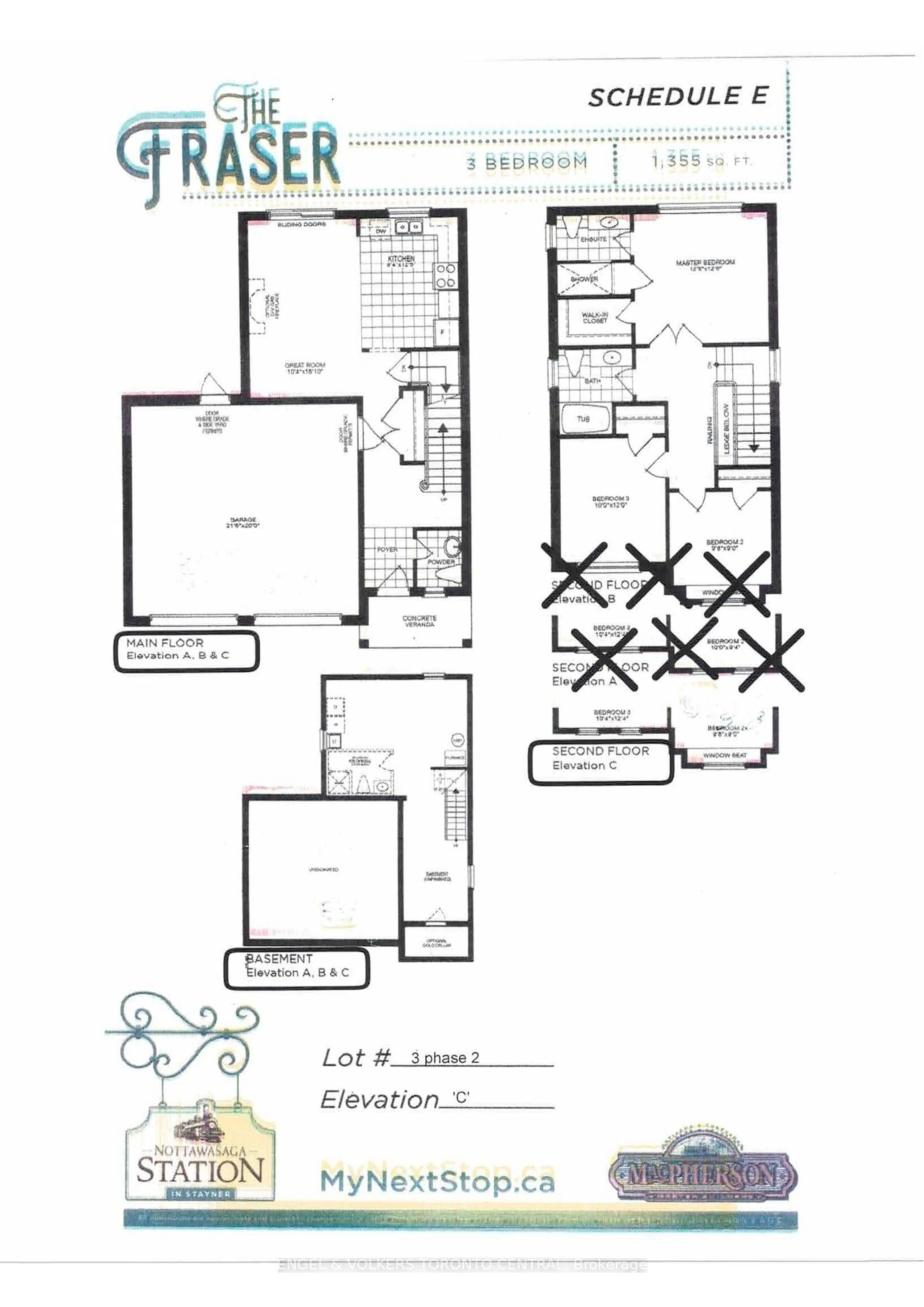 Floor plan for 206 Cubitt St, Clearview Ontario L0M 1S0