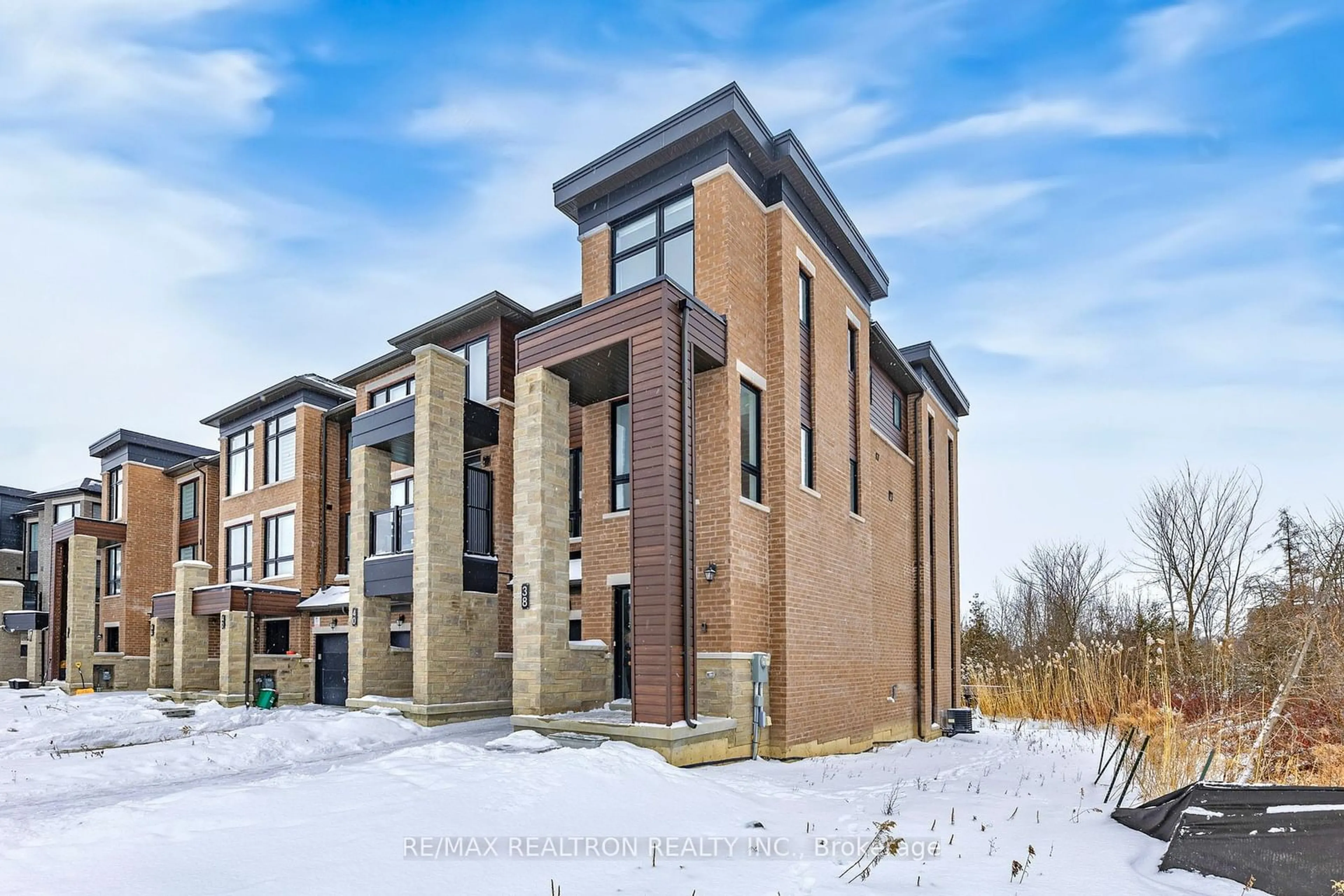 Home with brick exterior material, building for 38 Blue Forest Cres, Barrie Ontario L9J 0N3