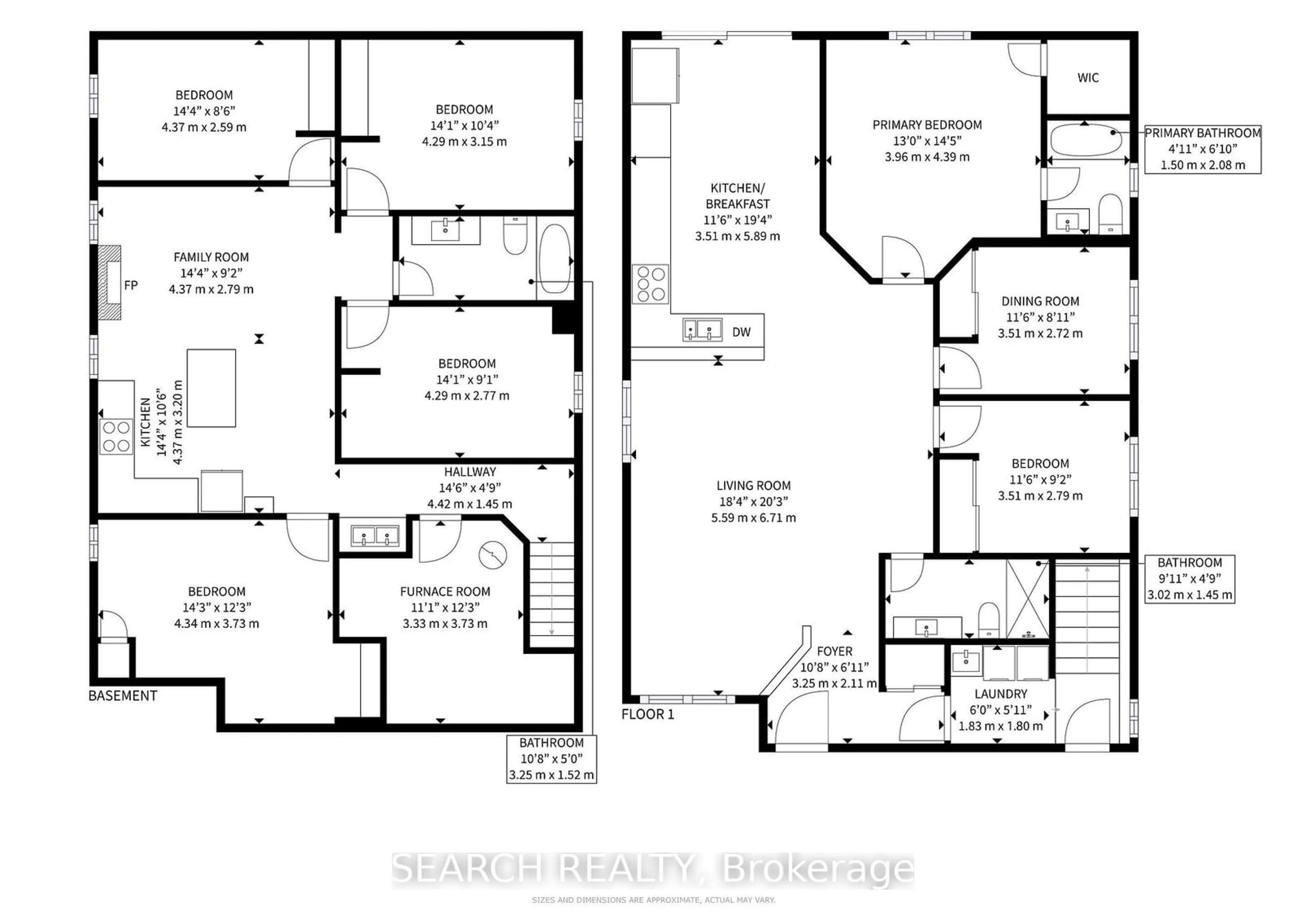 Floor plan for 24 Hewitt Pl, Barrie Ontario L4M 7B3