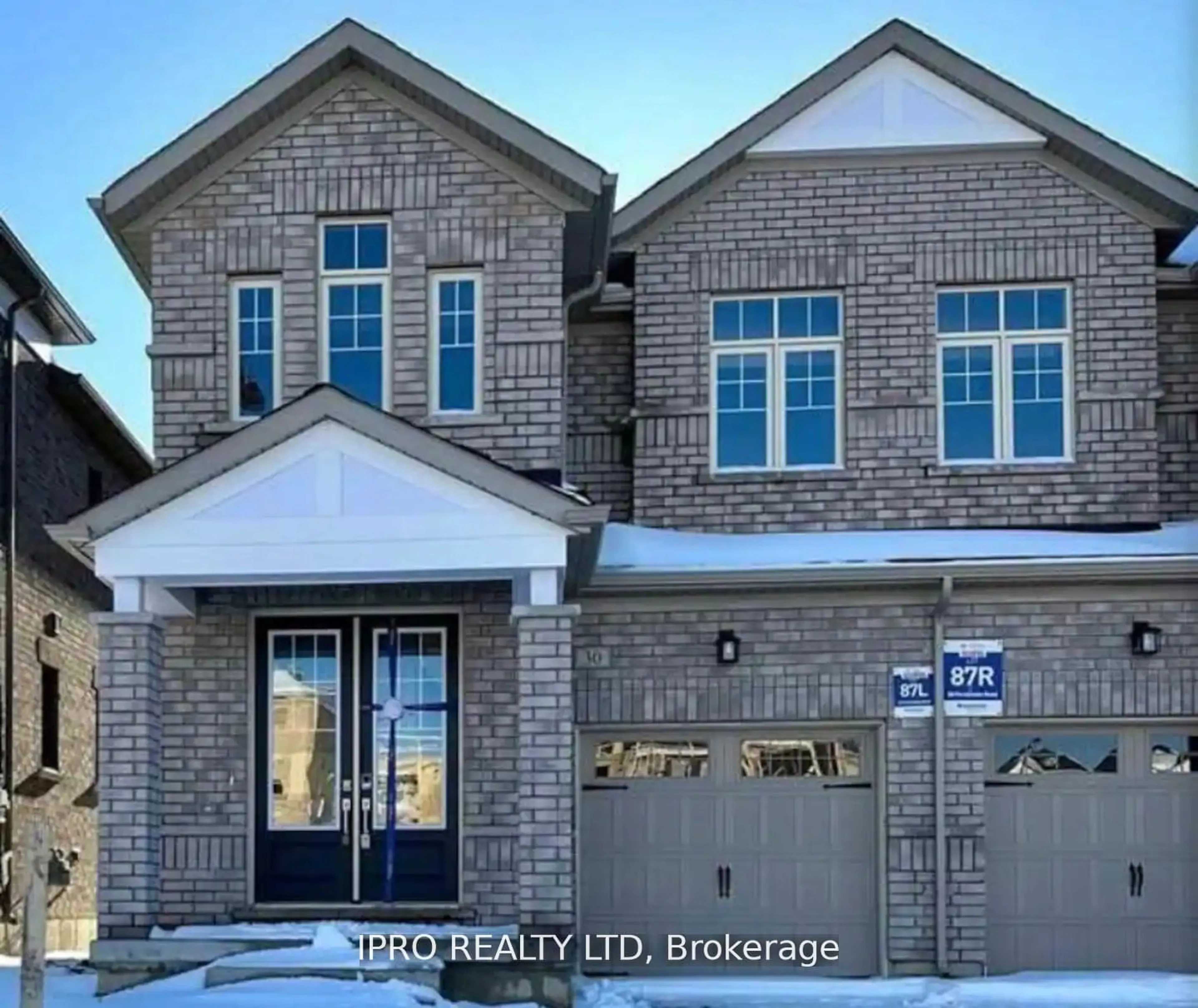 Home with brick exterior material, street for 30 Periwinkle Rd, Springwater Ontario L9X 2C8