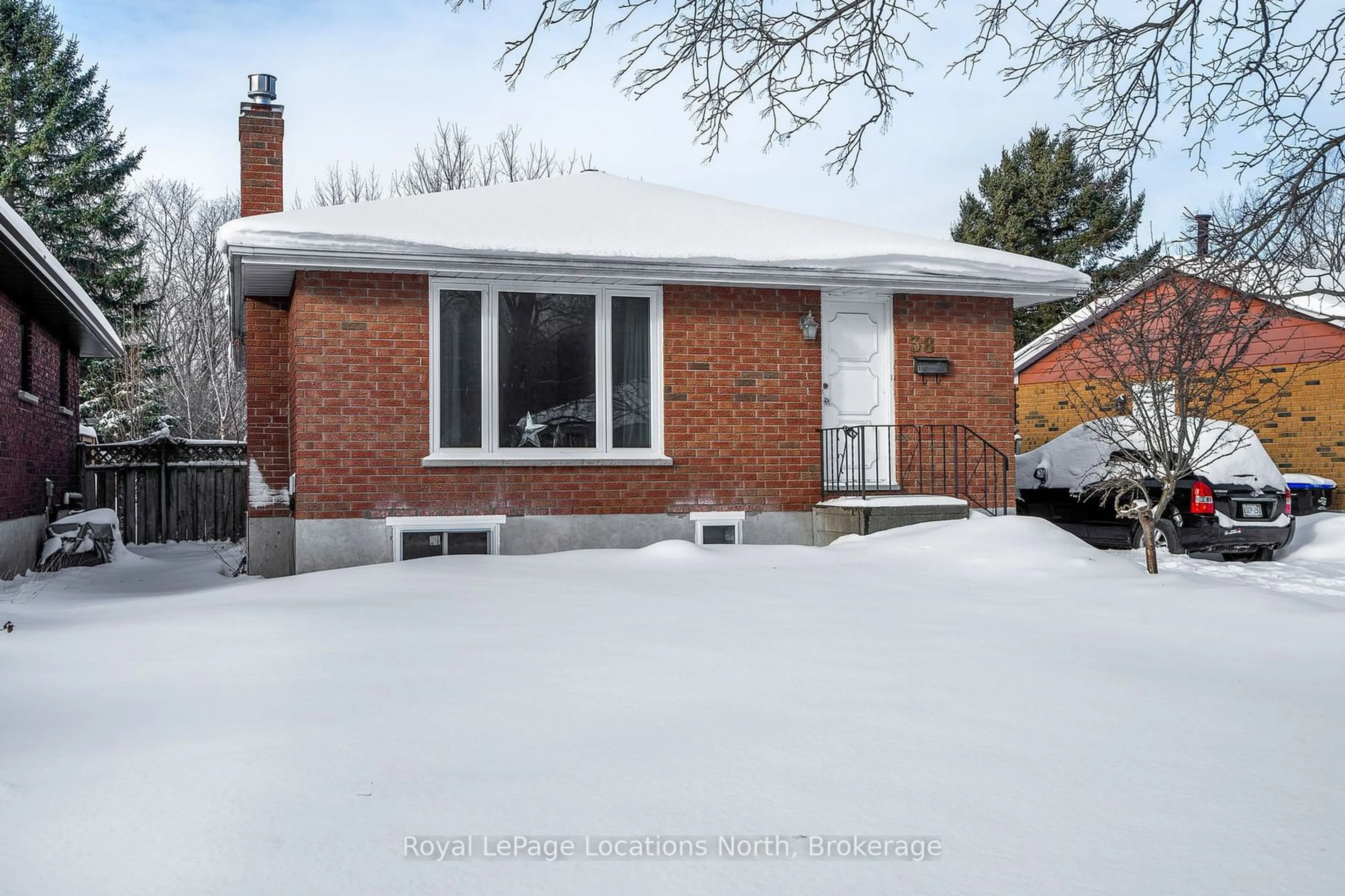 Home with brick exterior material, street for 38 Sproule Ave, Collingwood Ontario L9Y 4L5