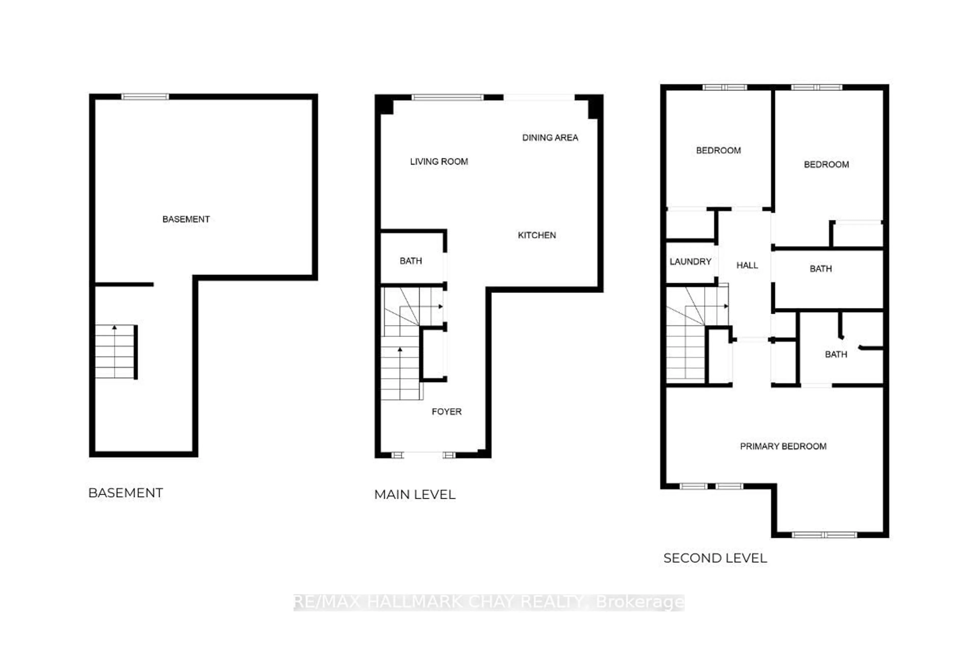 Floor plan for 45 Turnberry Lane, Barrie Ontario L9J 0M8