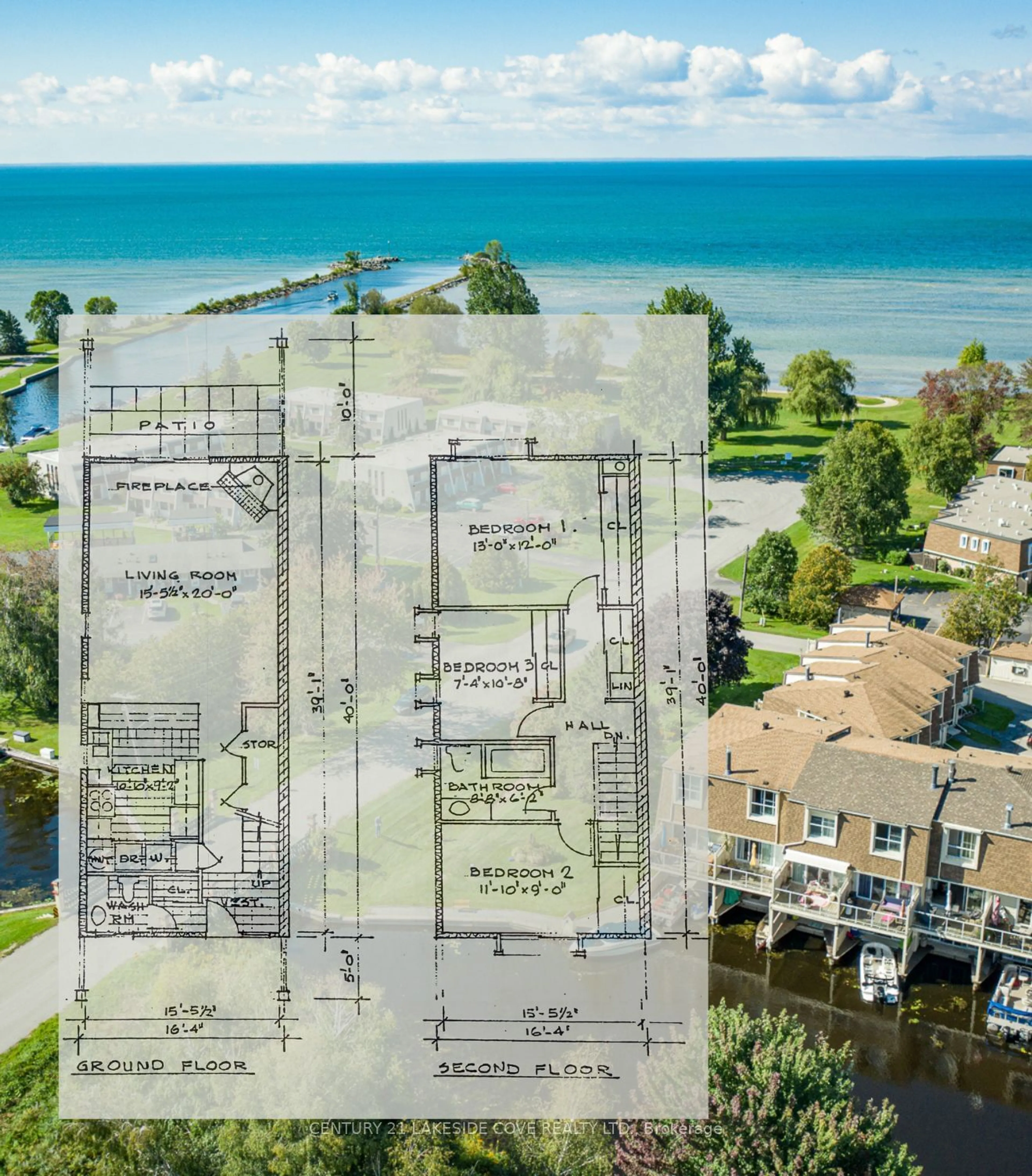 Floor plan for 4 Paradise Blvd #Unit 5, Ramara Ontario L0K 1B0