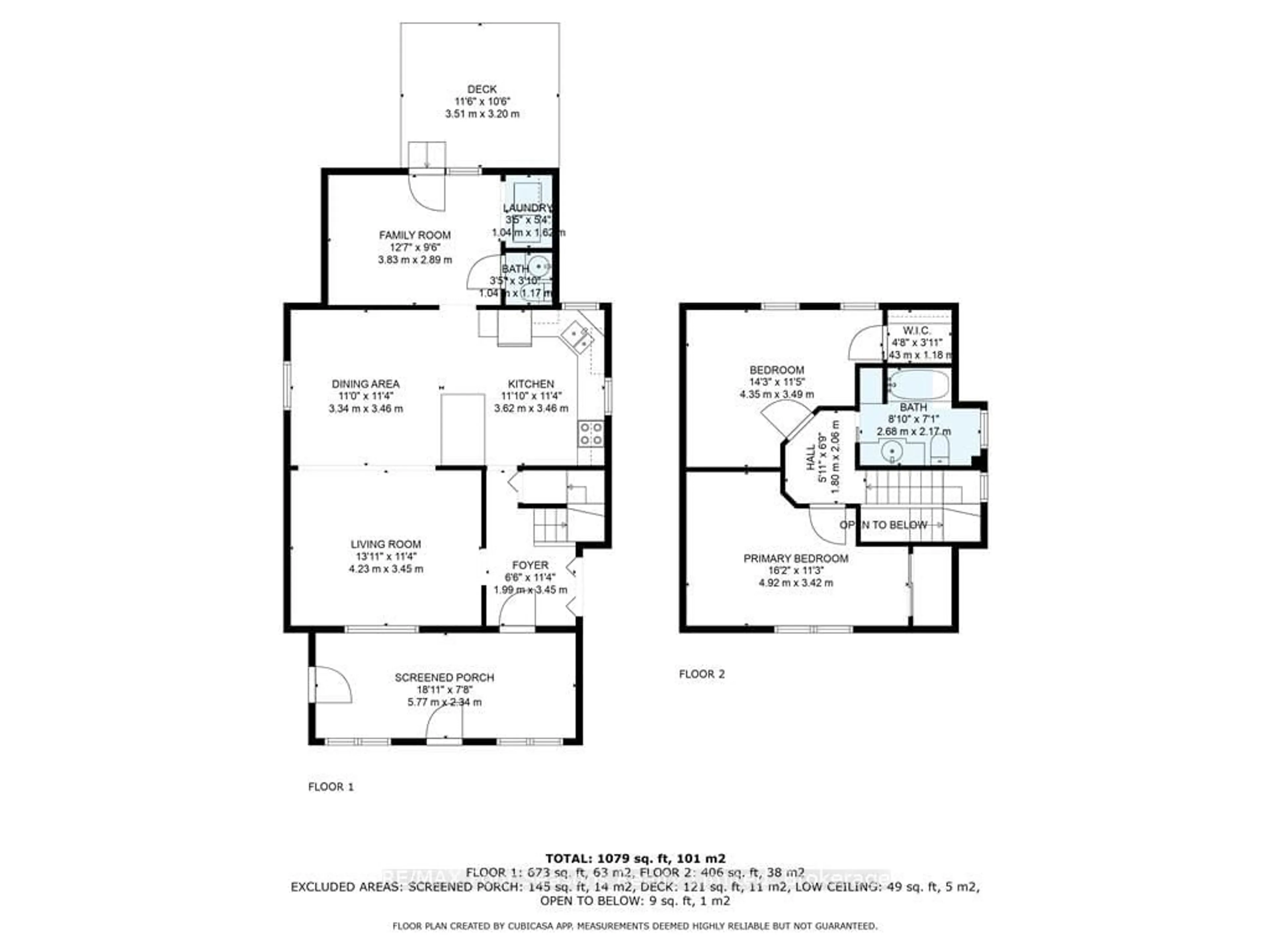 Floor plan for 114 Cedar St, Collingwood Ontario L9Y 3A6