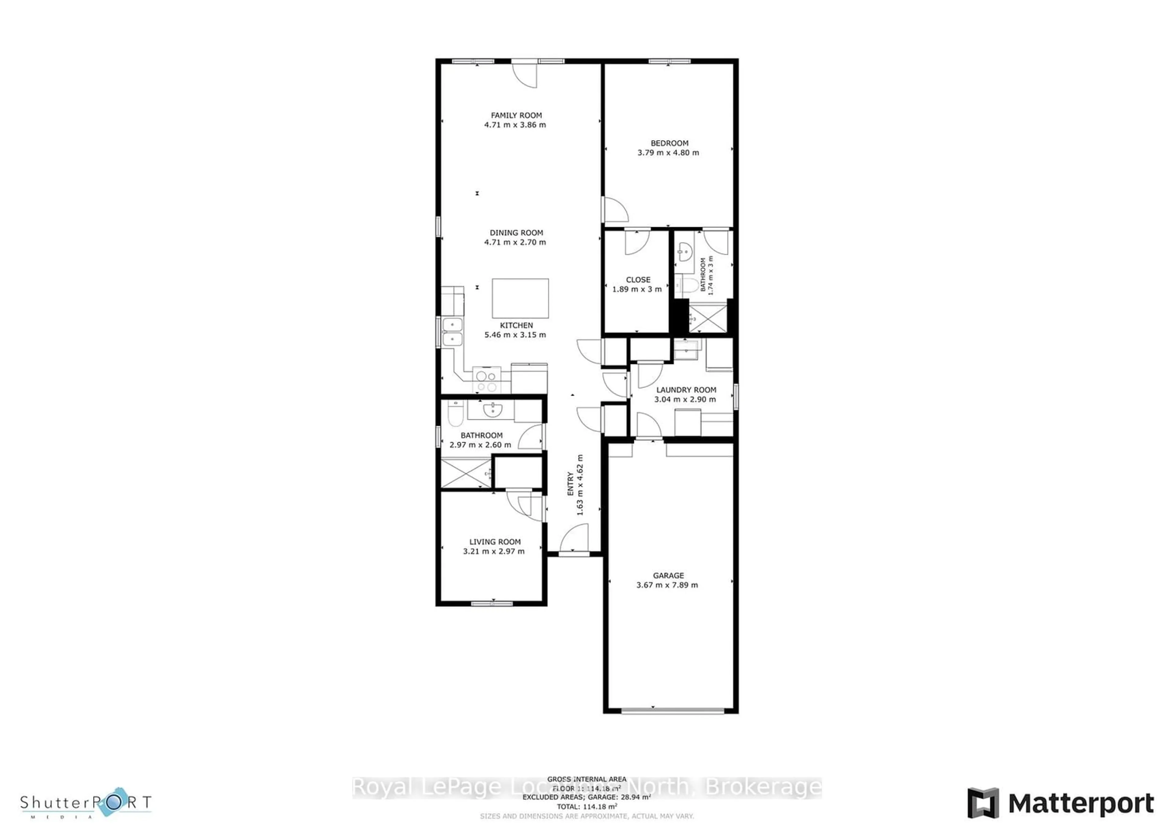 Floor plan for 54 New York Ave, Wasaga Beach Ontario L9Z 3A8