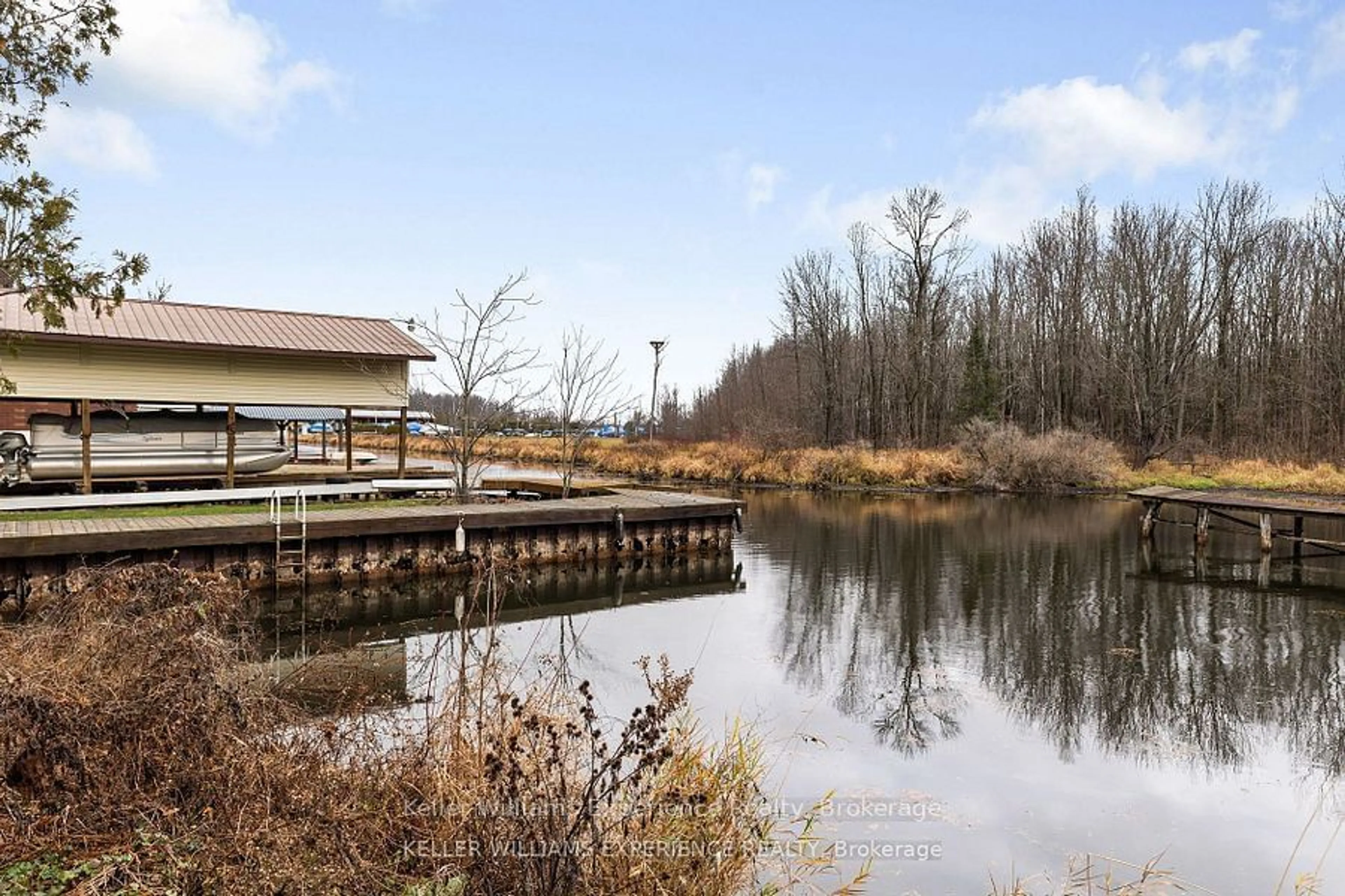 Patio, water/lake/river/ocean view for 4027 Glen Cedar Dr, Ramara Ontario L3V 0S2