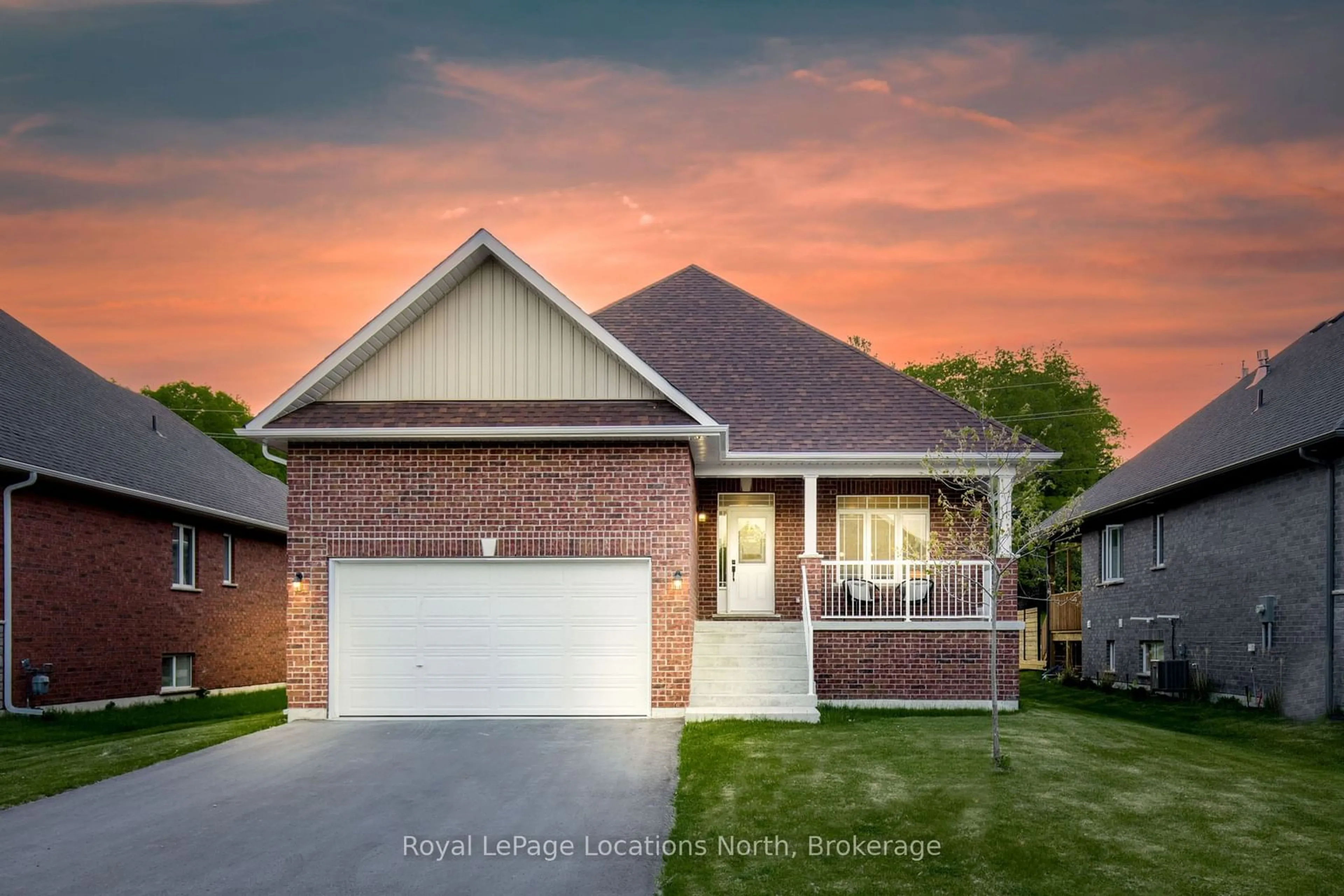 Home with brick exterior material, street for 12 NATURES Tr, Wasaga Beach Ontario L9Z 0H4