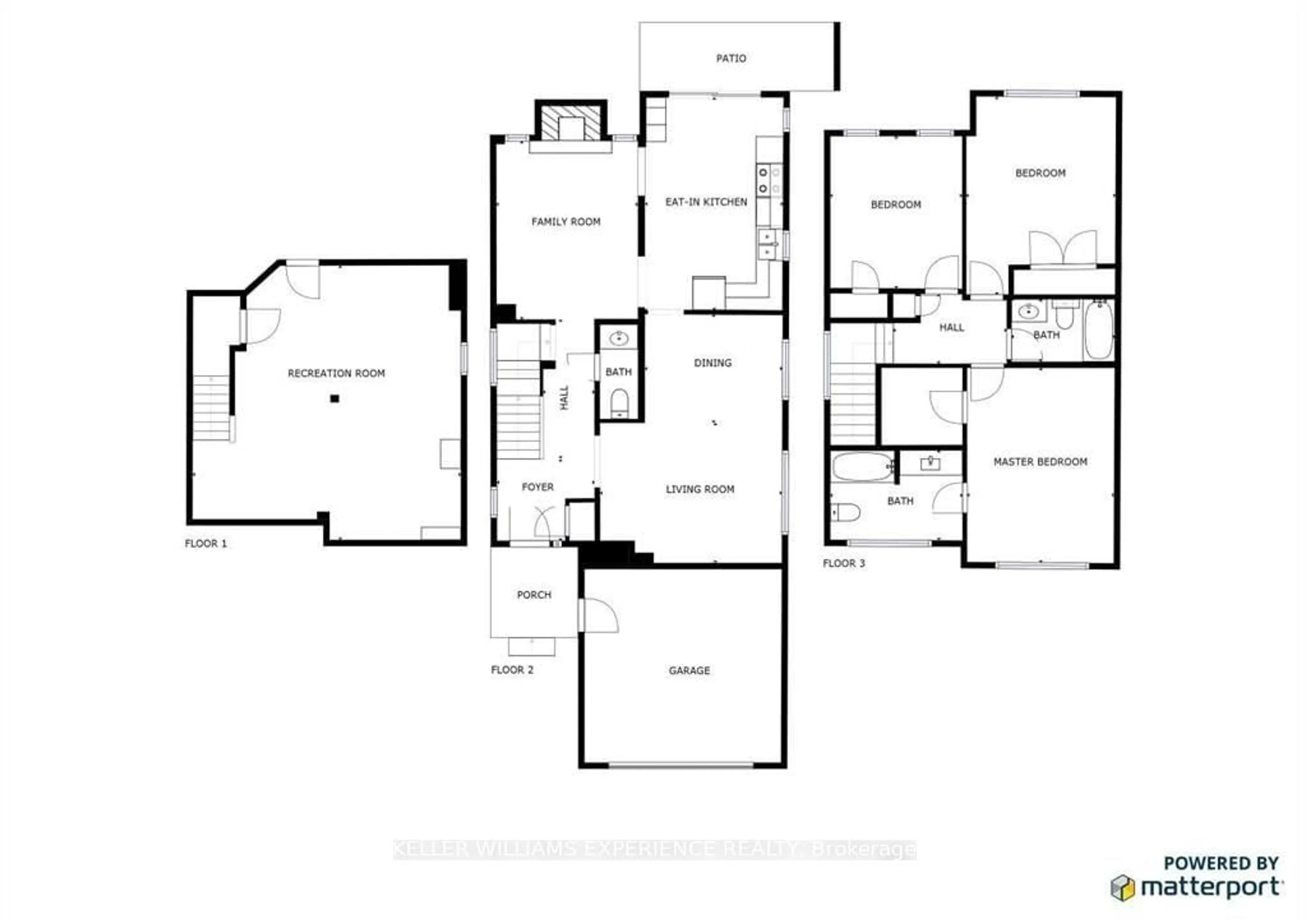 Floor plan for 18 Carr Dr, Barrie Ontario L4N 6N3