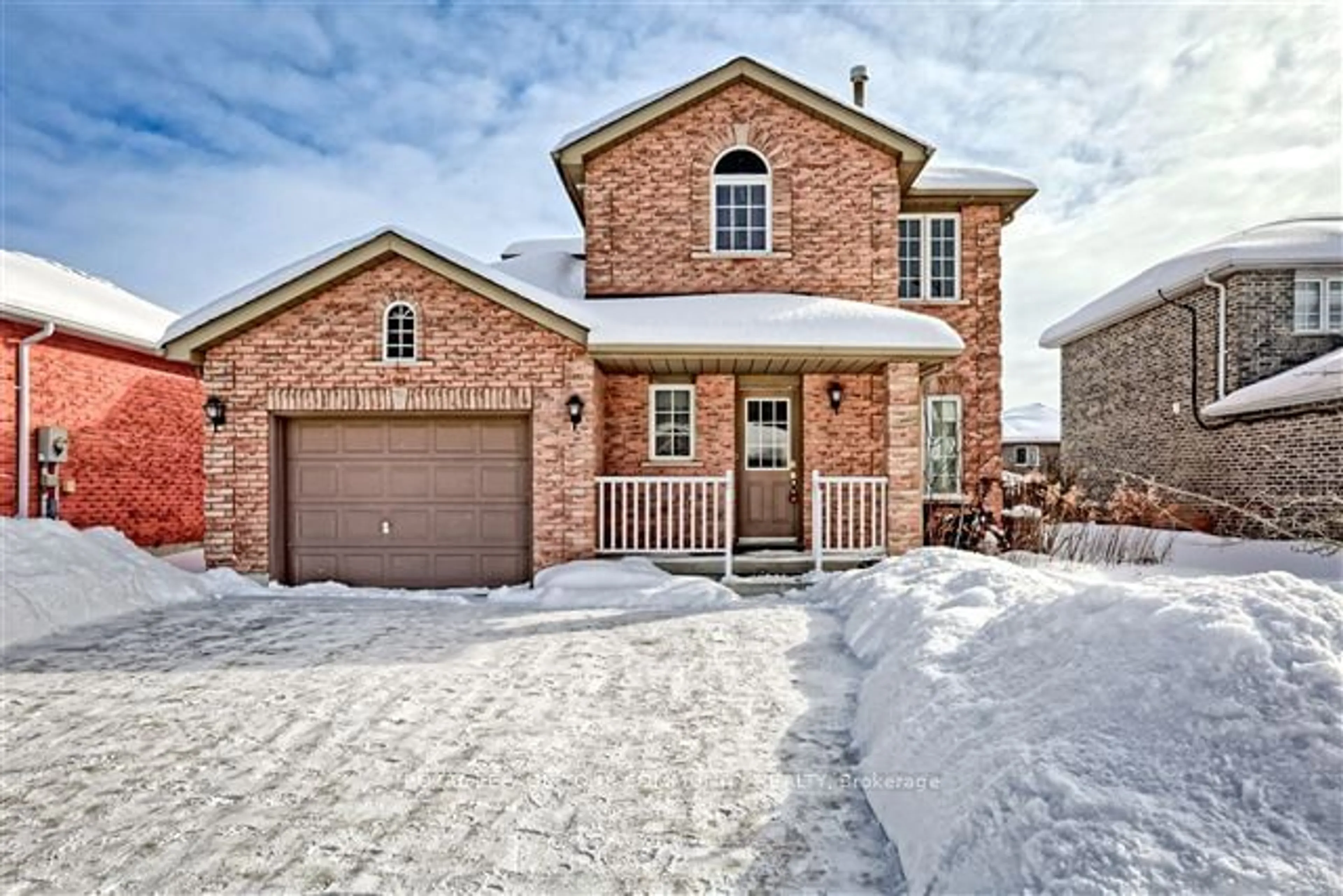 Home with brick exterior material, street for 99 Ruffet Dr, Barrie Ontario L4N 0N7