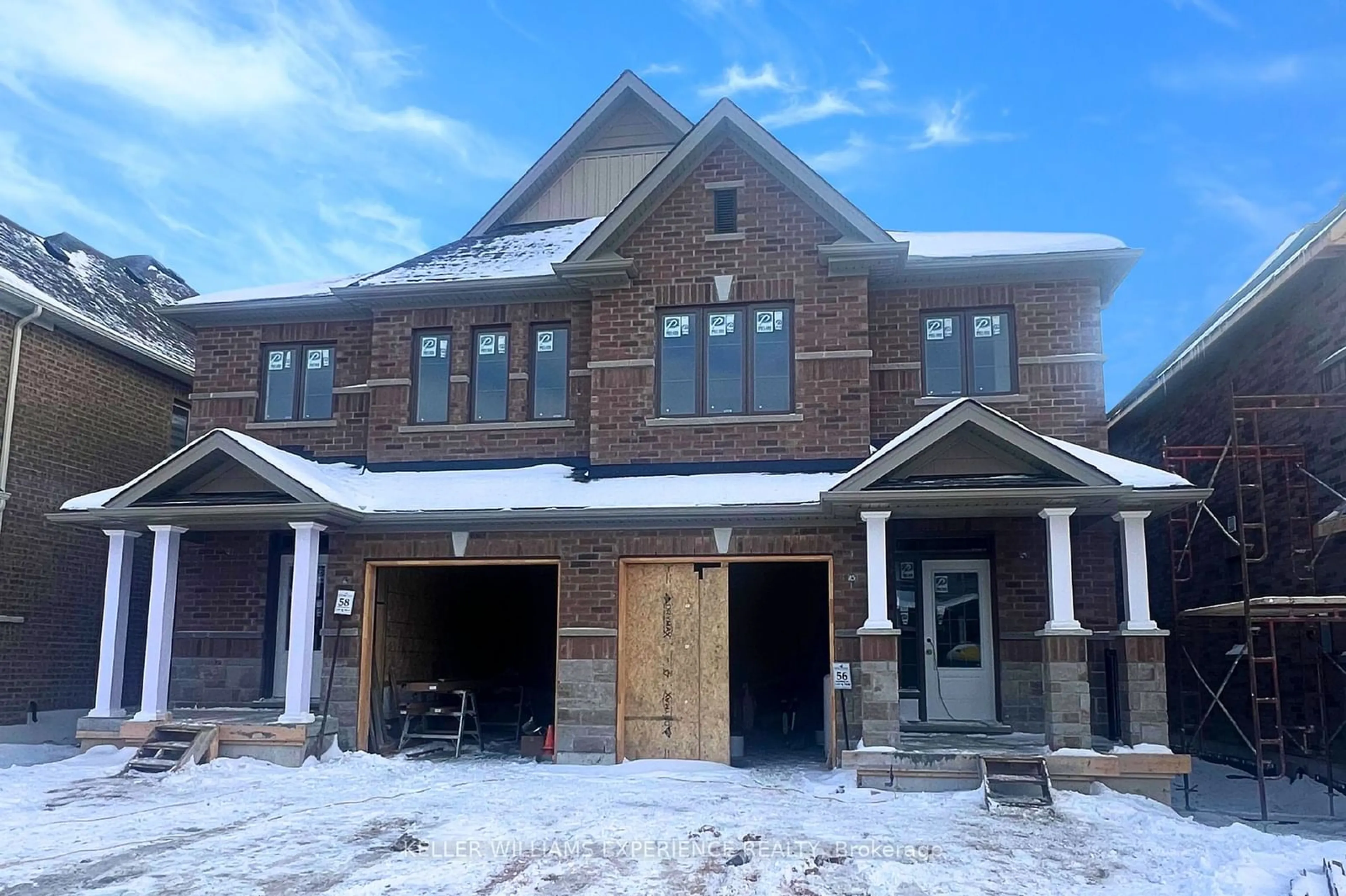 Home with brick exterior material, building for 56 Sagewood Ave, Barrie Ontario L9J 0K5