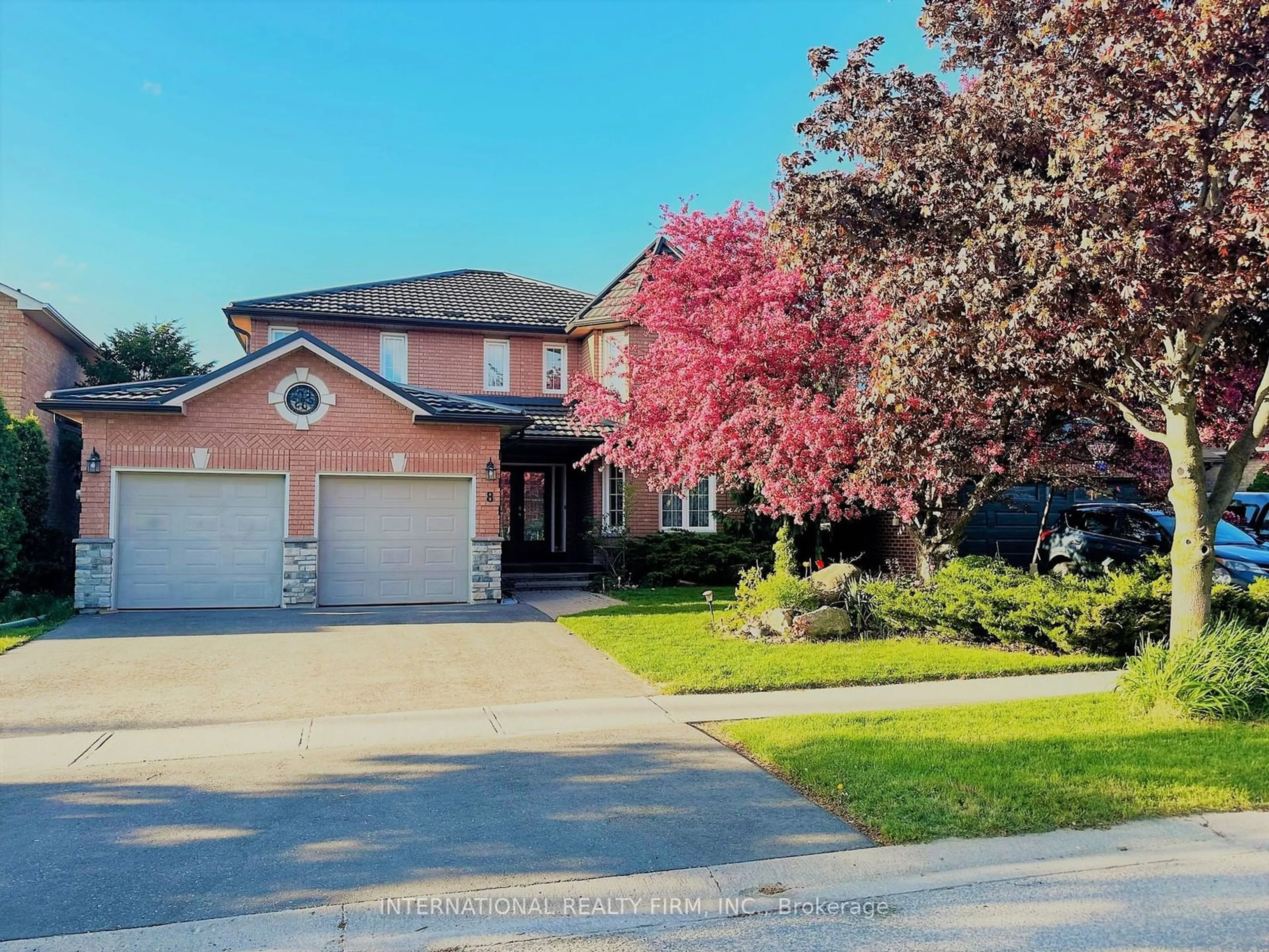 Home with brick exterior material, street for 8 Bishop Dr, Barrie Ontario L4N 6Y6