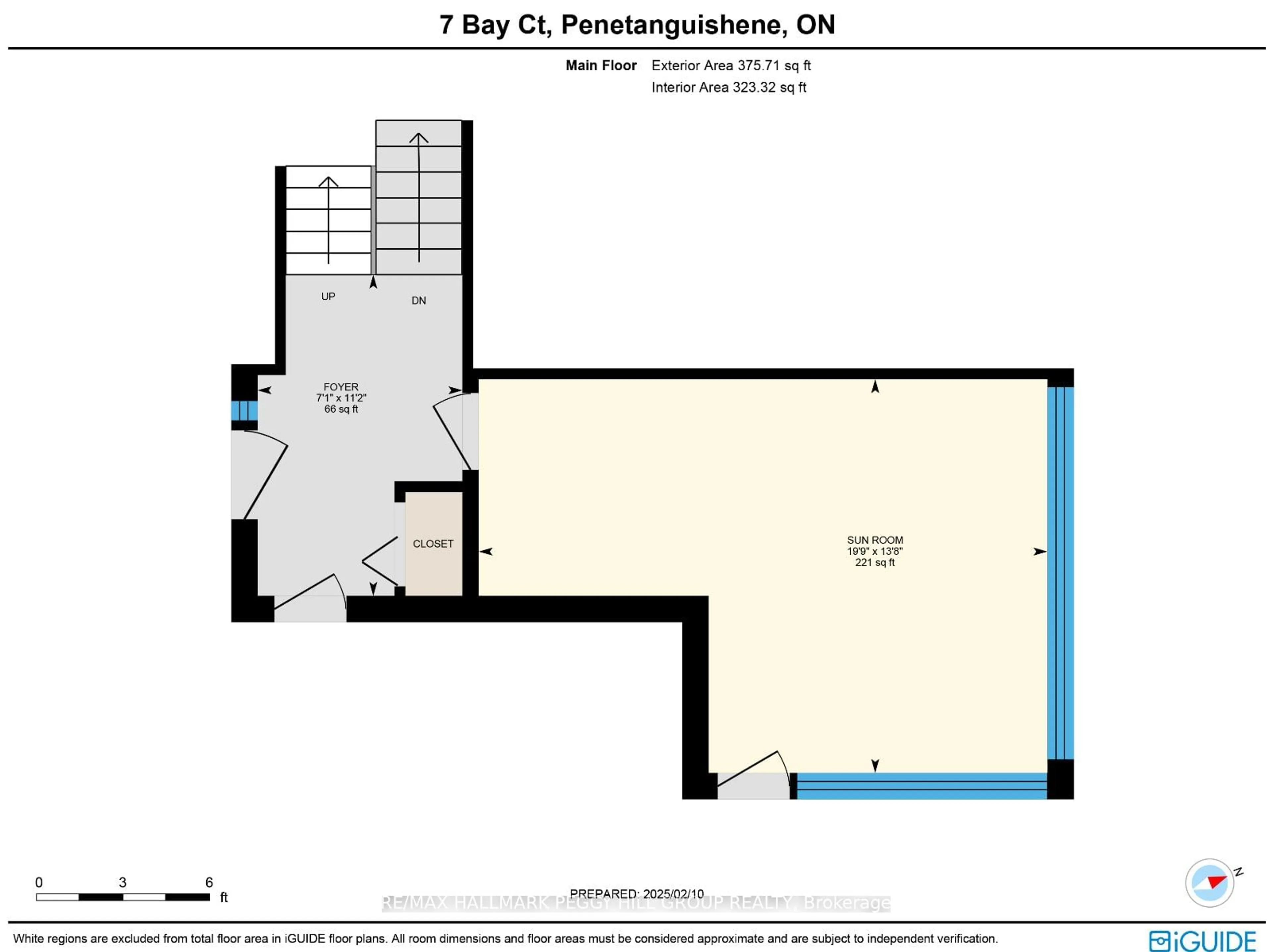 Floor plan for 7 Bay Crt, Penetanguishene Ontario L9M 1E1