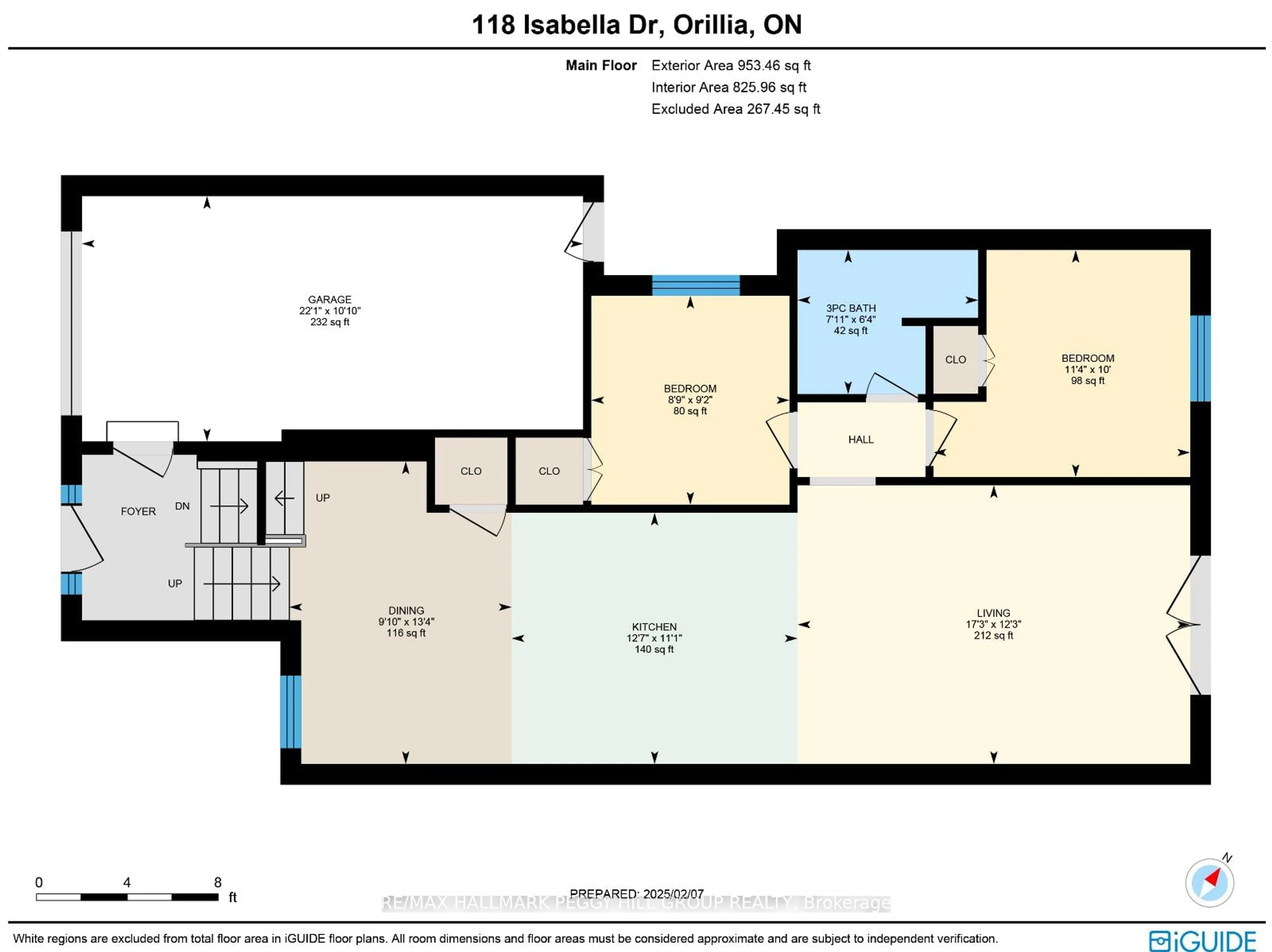 Floor plan for 118 Isabella Dr, Orillia Ontario L3V 8K7