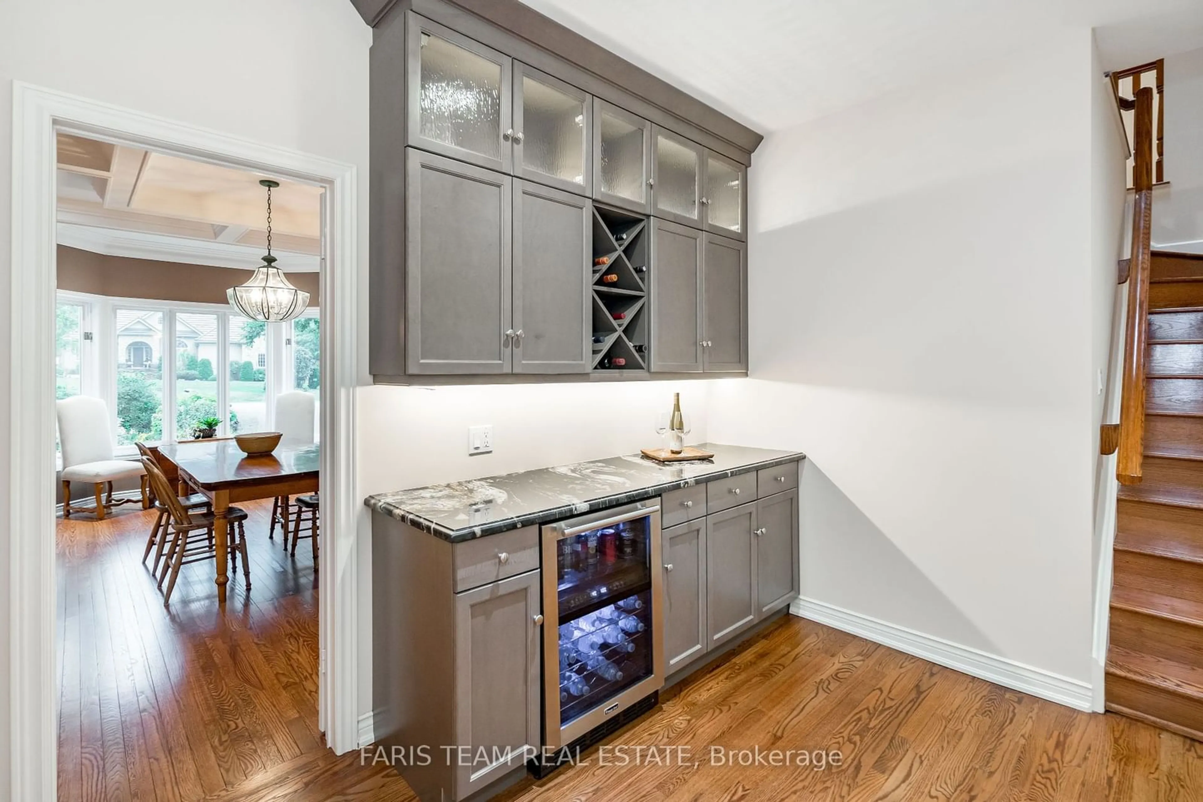 Contemporary kitchen, ceramic/tile floor for 7 Nordic Tr, Oro-Medonte Ontario L0L 2L0